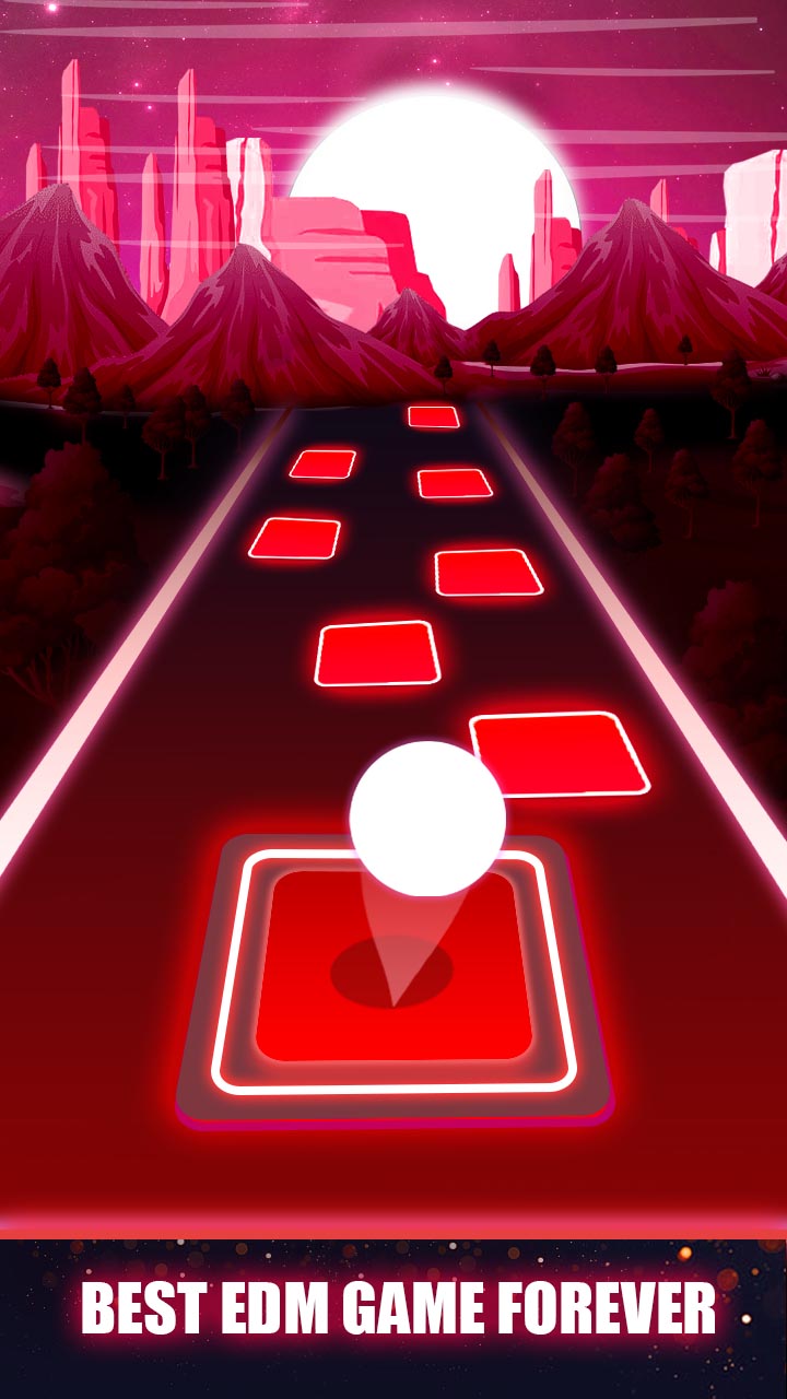 اسکرین شات 3 بازی Hop Ball Tiles Music jump