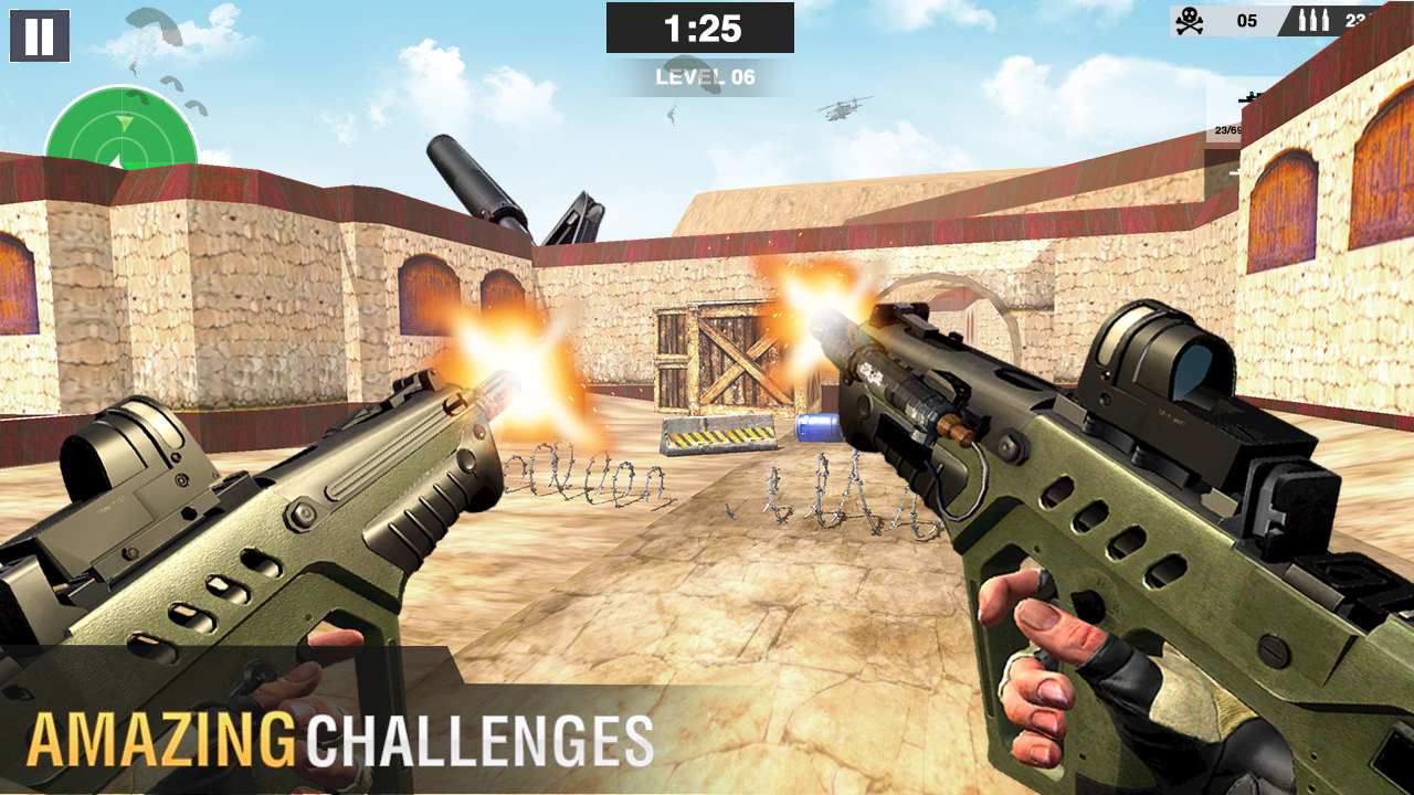 اسکرین شات 2 بازی Cover Strike CS -Gun Games