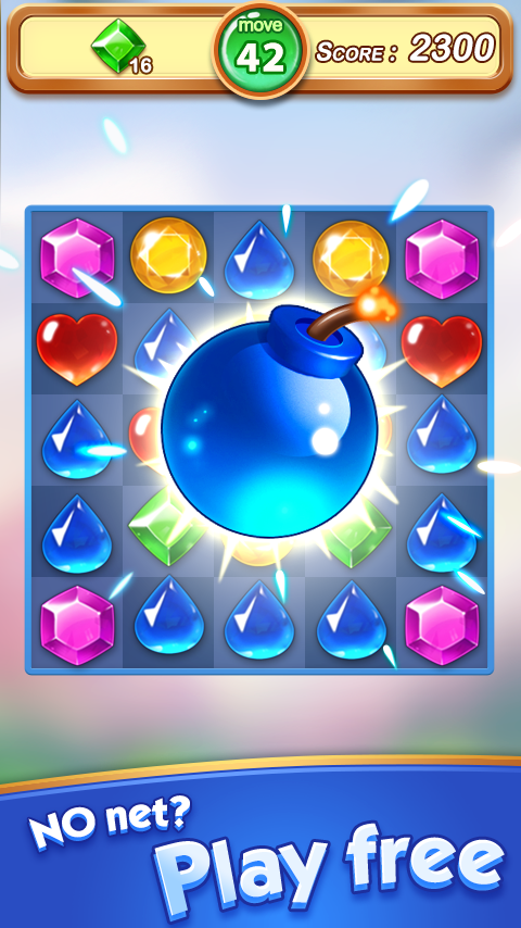 اسکرین شات 2 بازی Jewel & Gem Blast