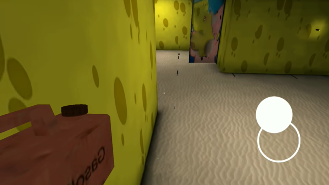 اسکرین شات 3 بازی Scary Sponge Granny - The Horror Yellow Game 2021