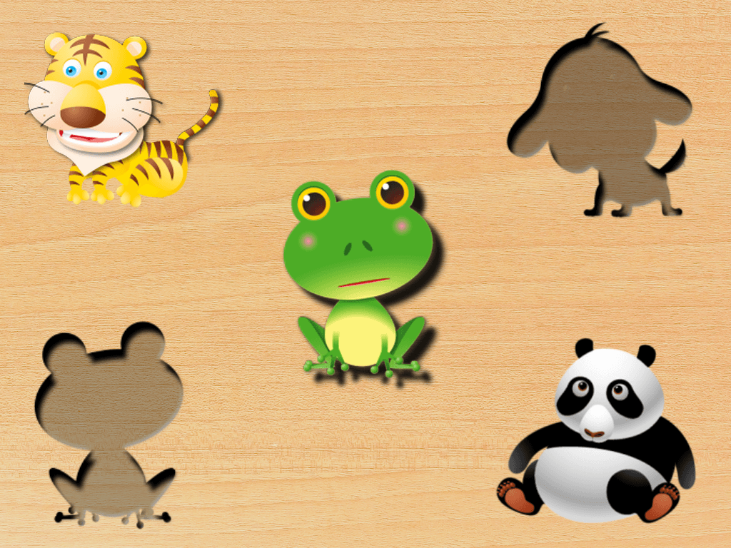 اسکرین شات 1 بازی Animals Puzzles