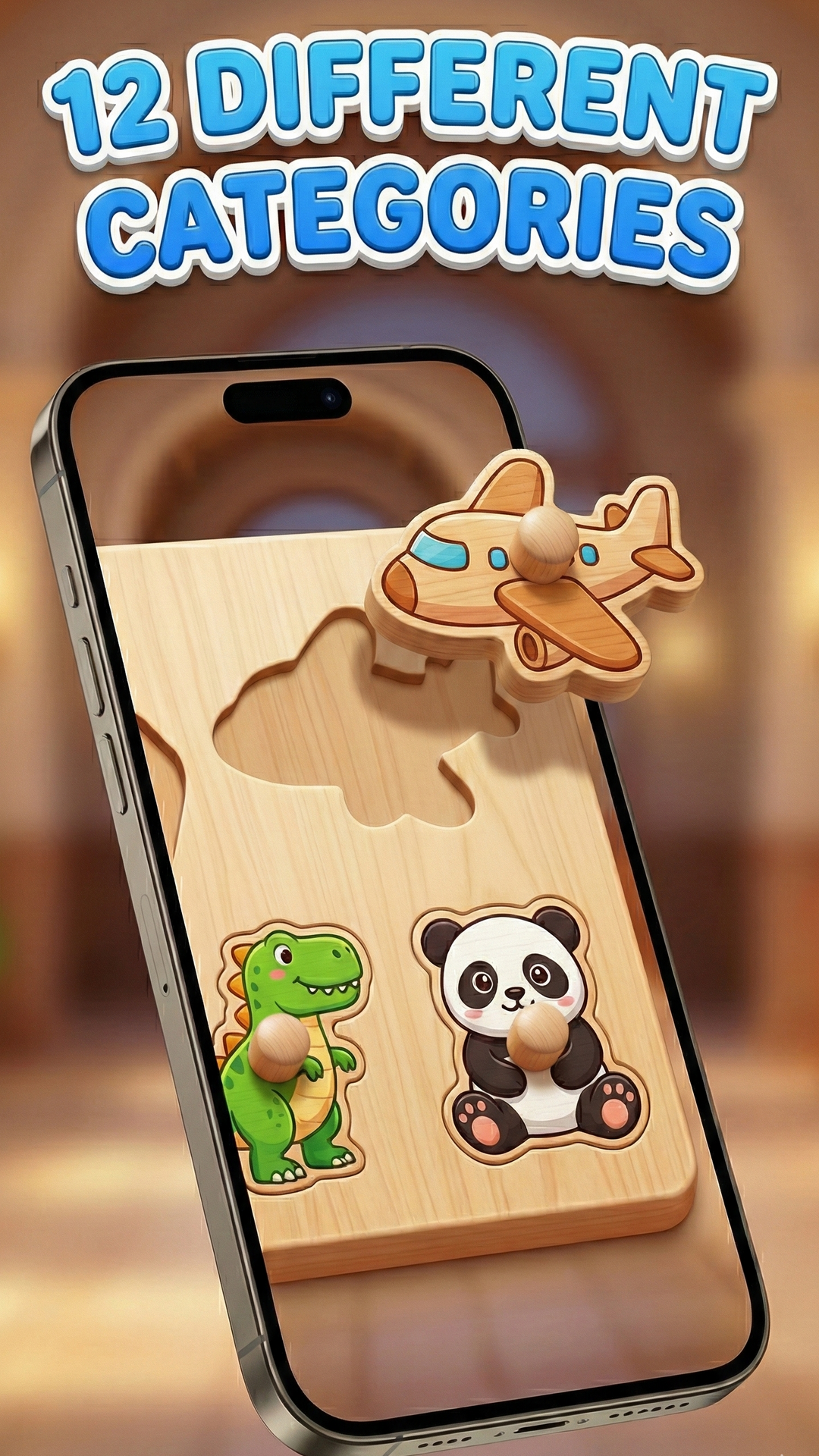 اسکرین شات 2 بازی Animal Puzzles: Wood Jigsaw