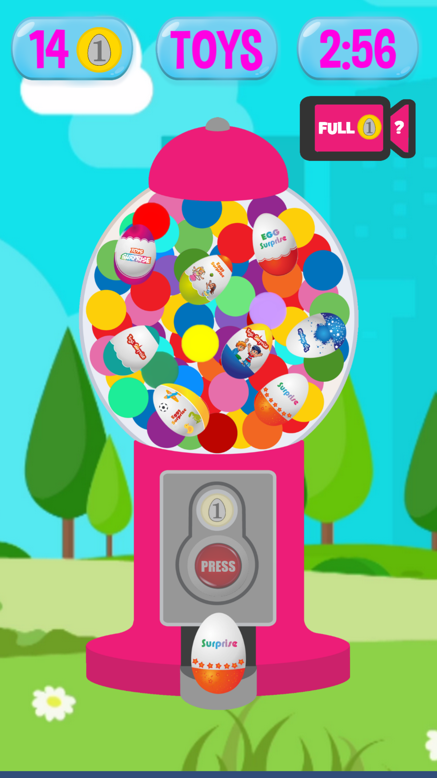 اسکرین شات 3 بازی Surprise Eggs Vending Machine