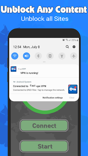 اسکرین شات 2 برنامه VPN new-free Proxynel android app 2019
