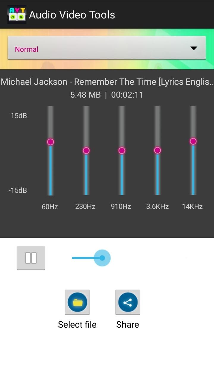 اسکرین شات 4 برنامه Audio Video Tools AVT