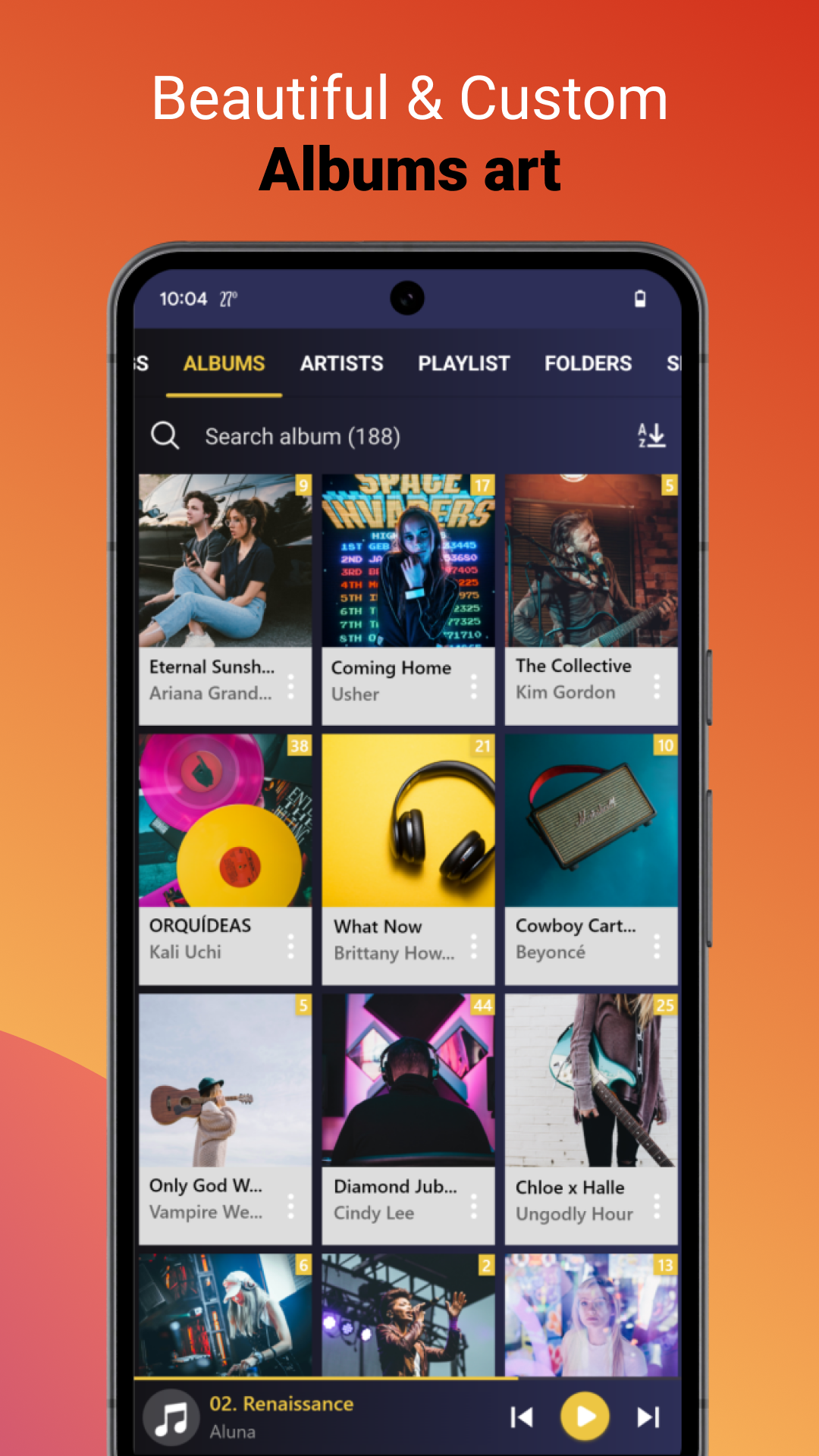 اسکرین شات 4 برنامه Music Player