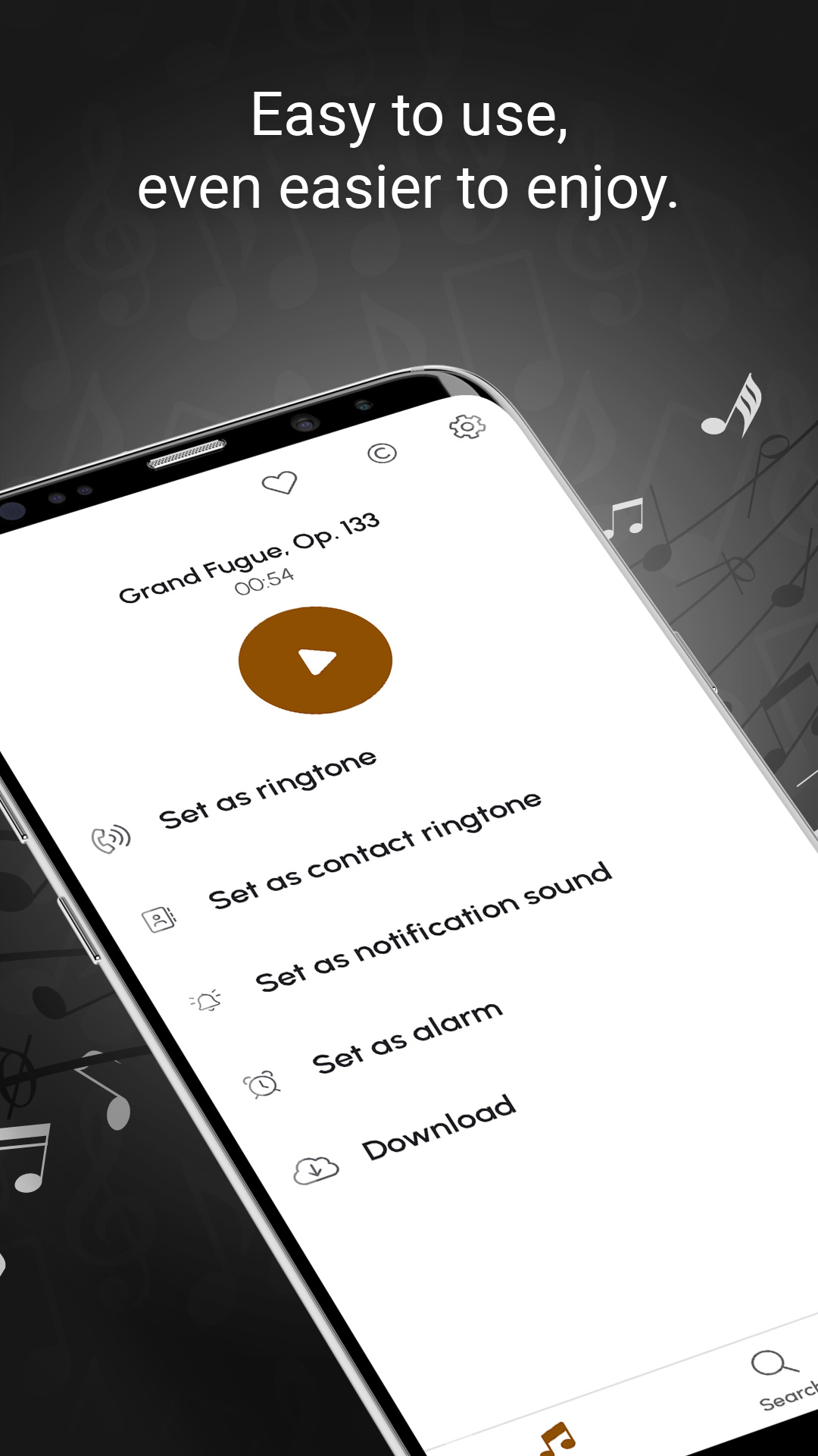 اسکرین شات 3 برنامه Classical Music Ringtones