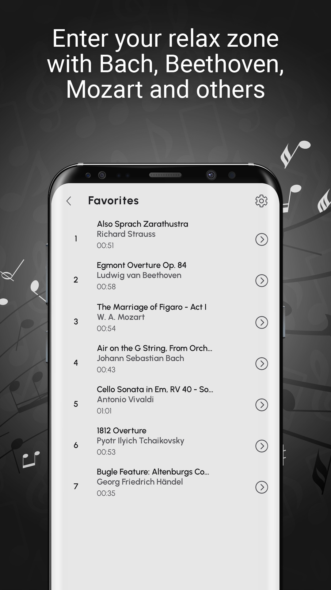 اسکرین شات 4 برنامه Classical Music Ringtones