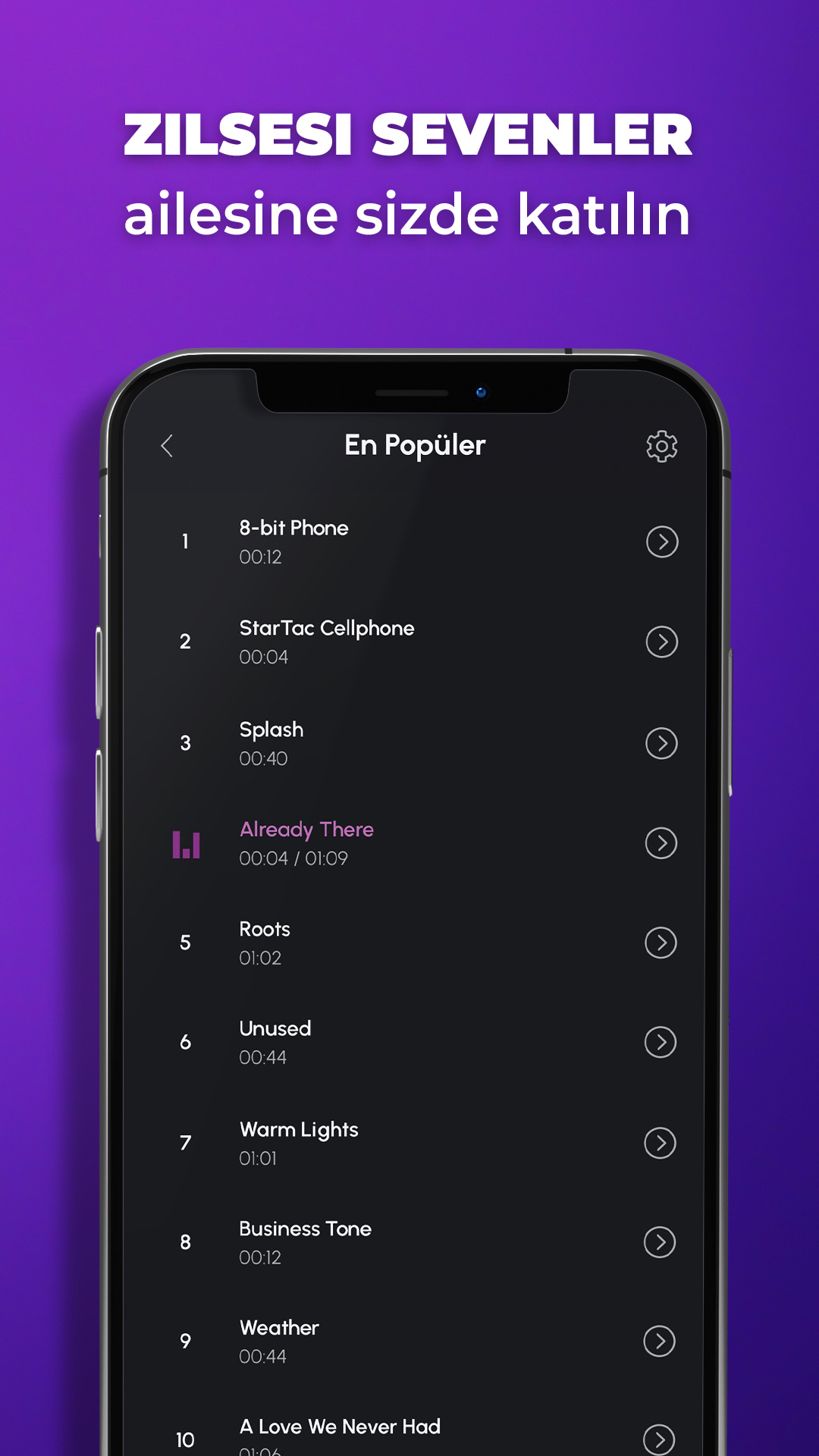 اسکرین شات 3 برنامه Telefon Zil Sesleri