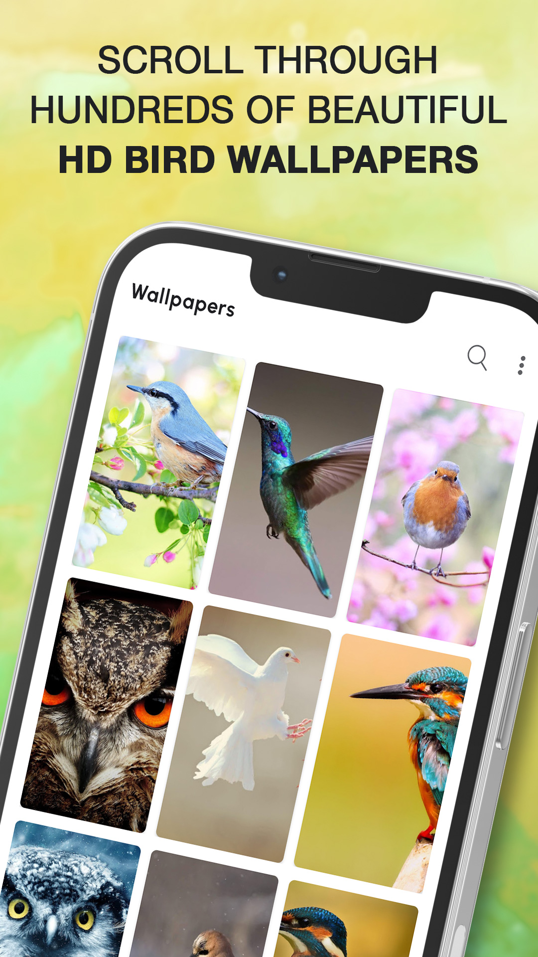 اسکرین شات 5 برنامه Bird Calls, Sounds & Ringtones