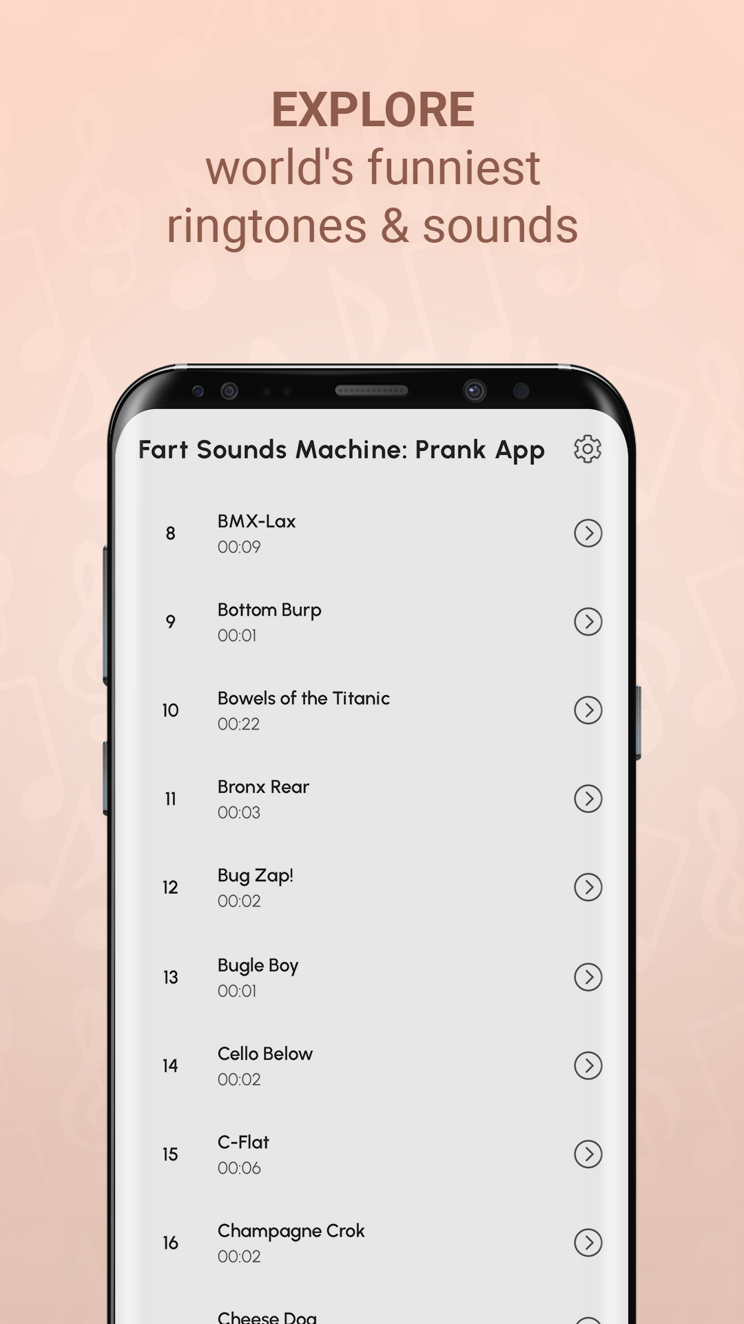 اسکرین شات 4 برنامه Fart Sounds Machine: Prank App