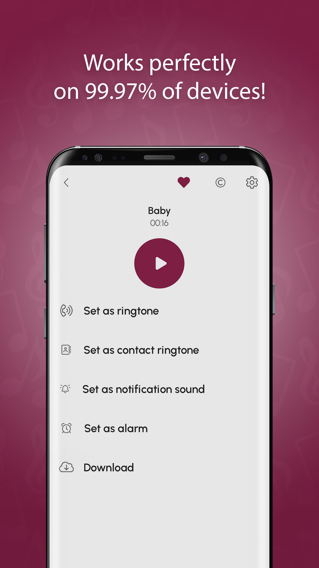 اسکرین شات 4 برنامه Funny Sayings Ringtones