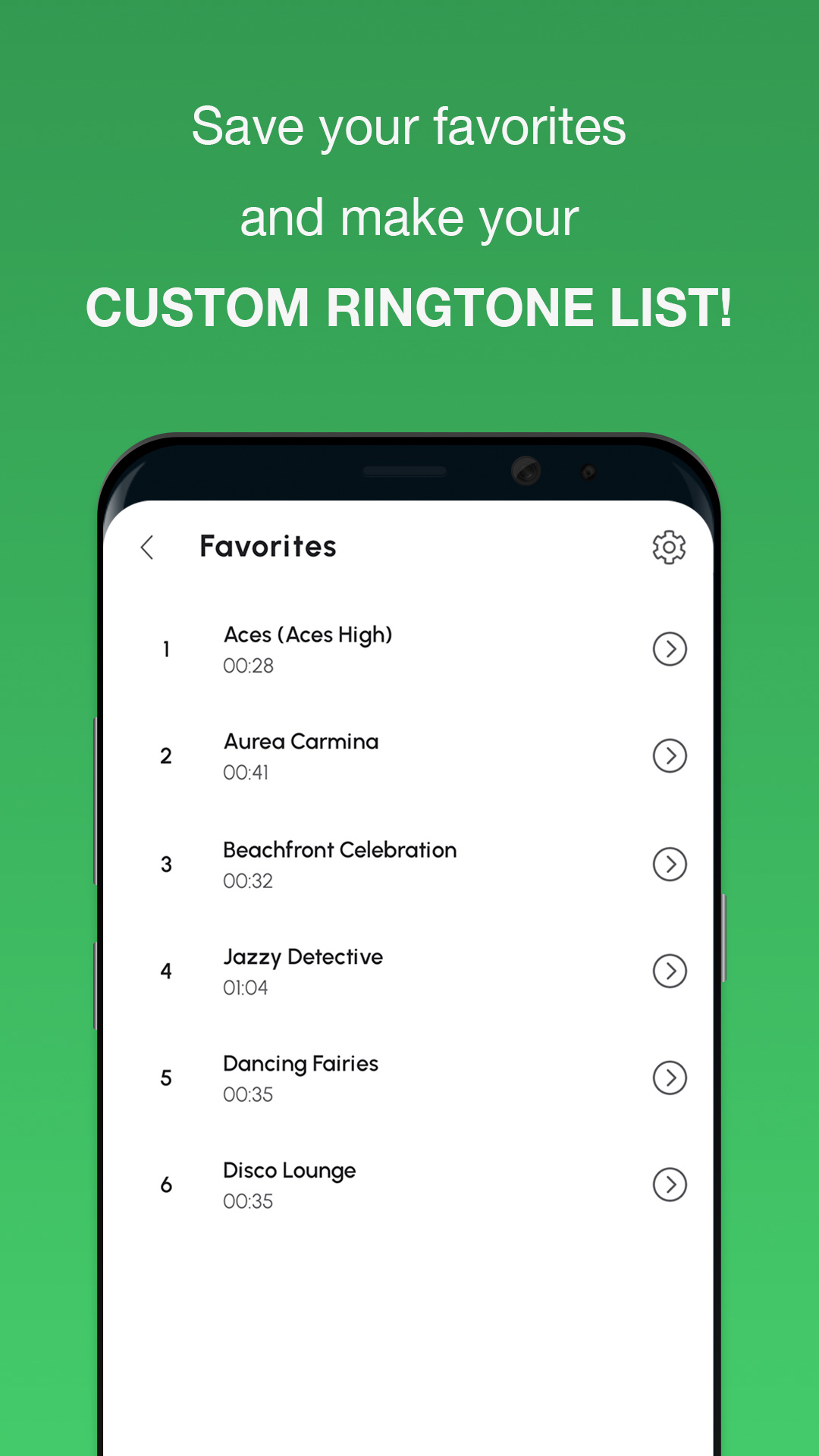 اسکرین شات 4 برنامه Loud Phone Ringtones