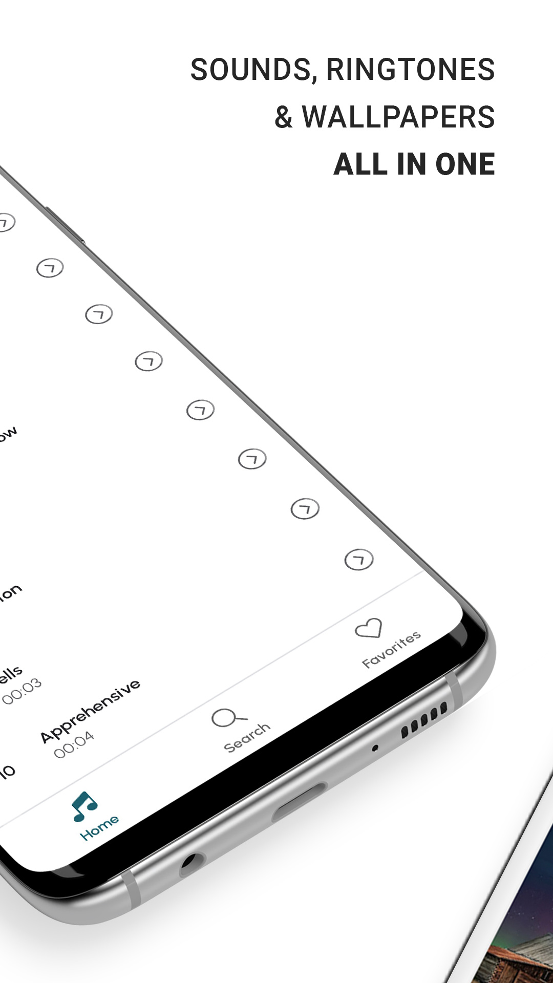 اسکرین شات 2 برنامه Message Ringtones - SMS sounds