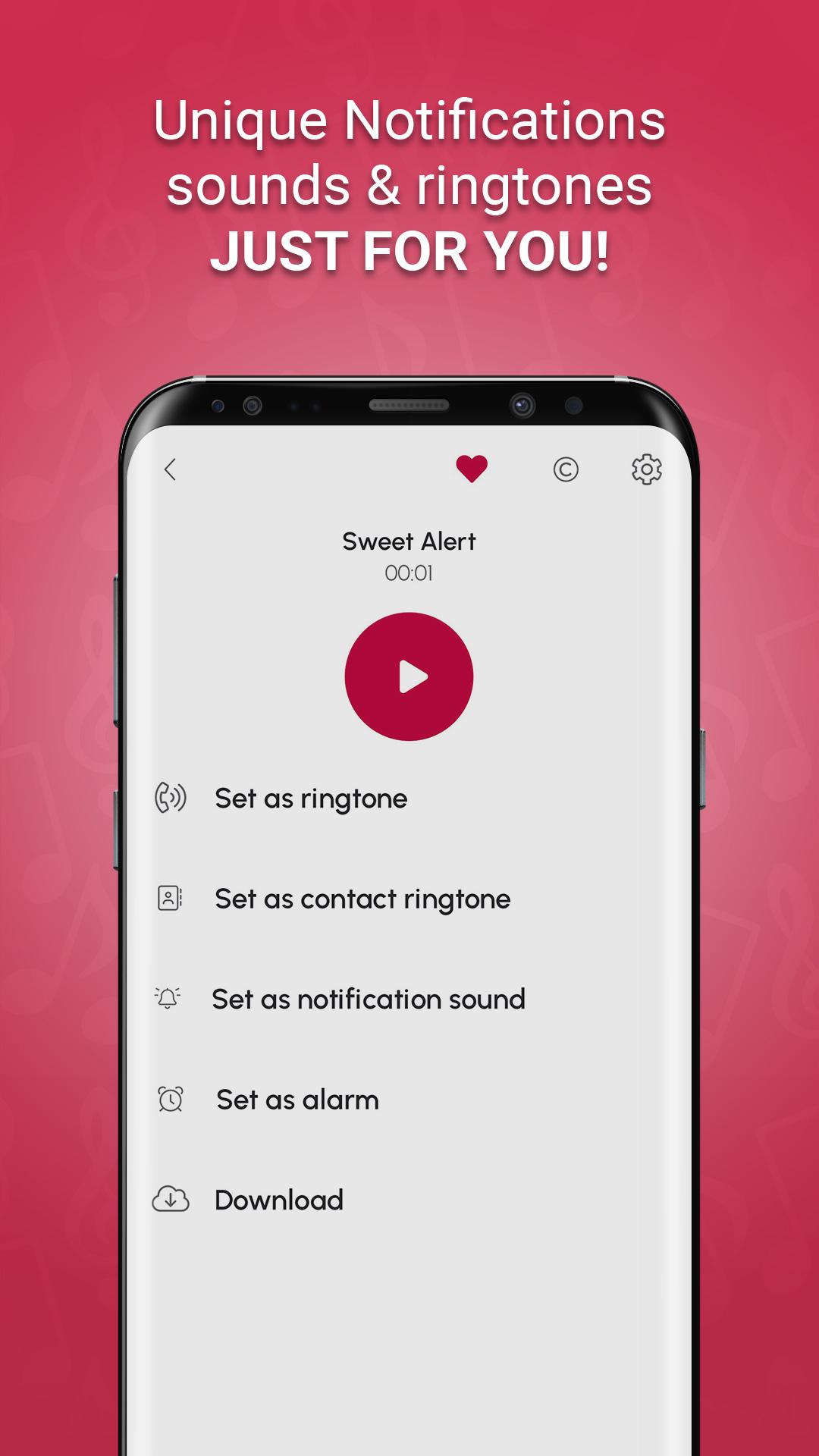 اسکرین شات 2 برنامه SMS Ringtones Pro: Sounds