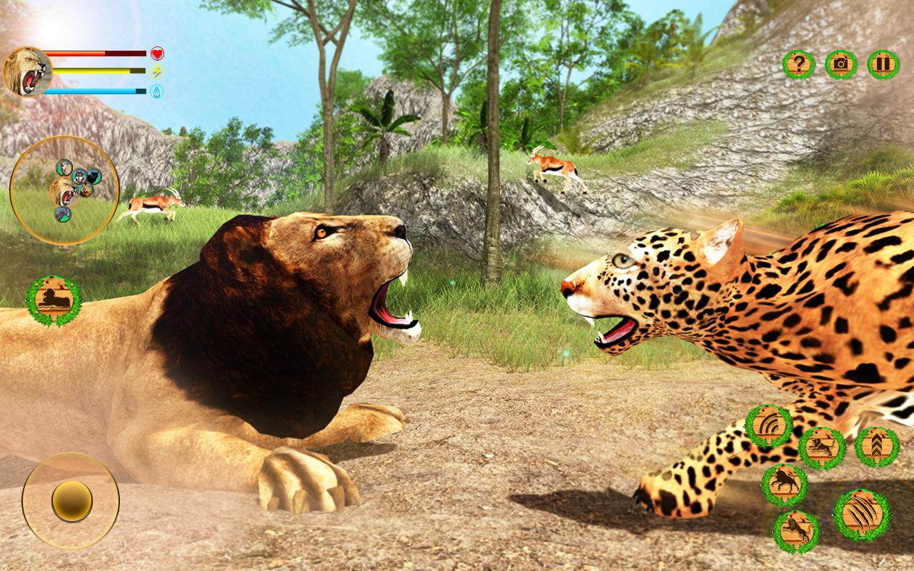 اسکرین شات 1 بازی Lion Simulator Attack 3d Game