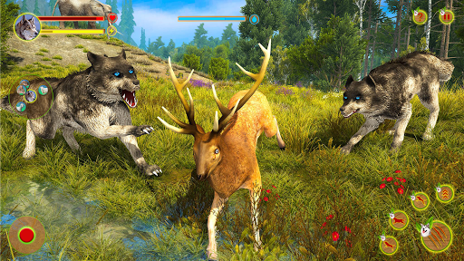 دانلود بازی Wolf Simulator Attack 3D: Wolf Games برای اندروید | مایکت