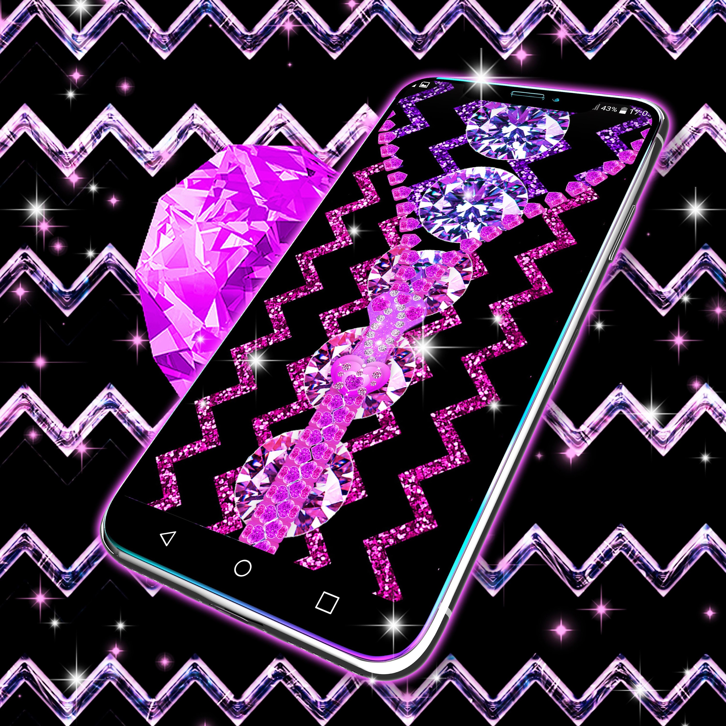 اسکرین شات 7 برنامه Zipper diamond flower locker