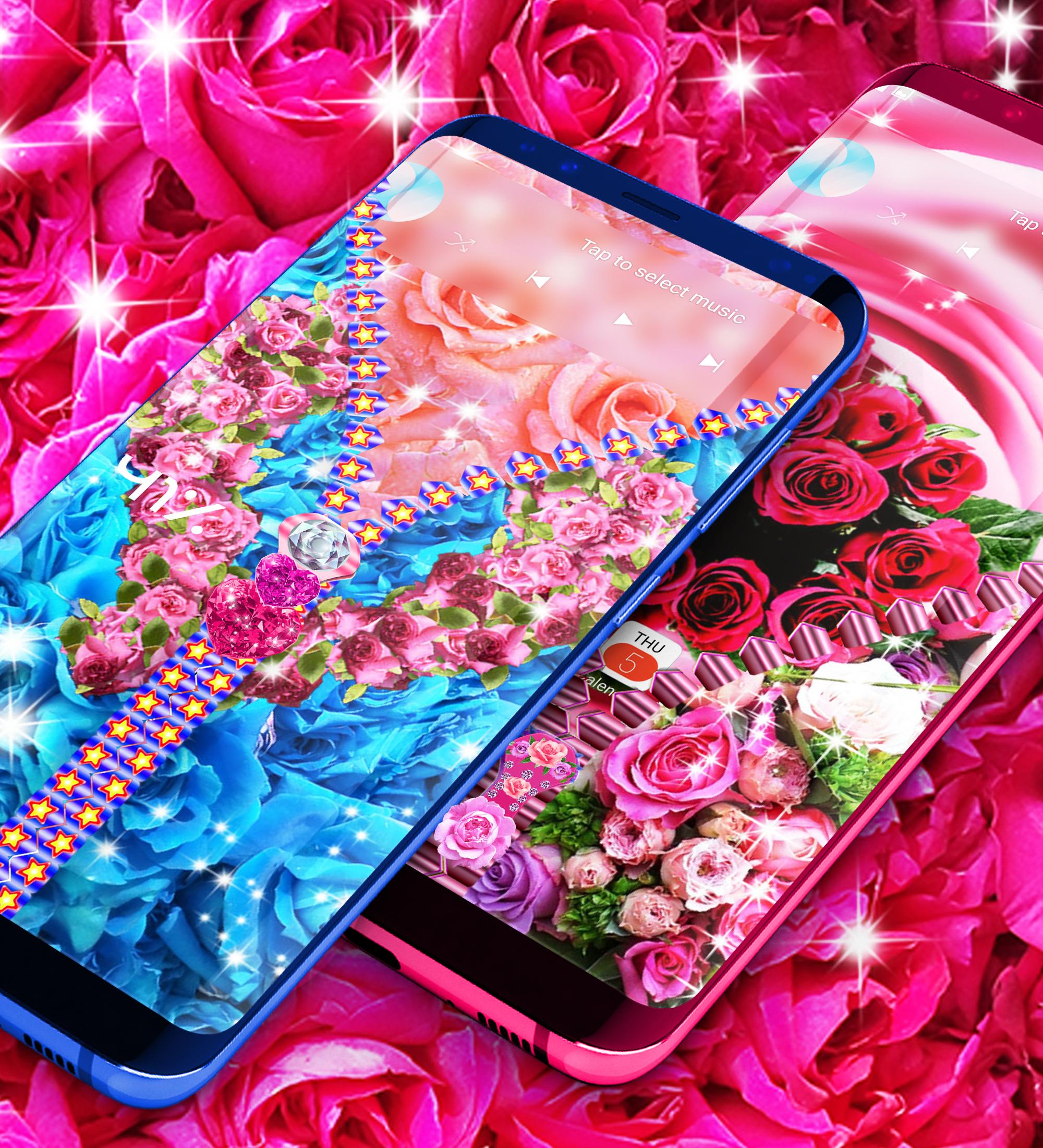 اسکرین شات 4 برنامه Roses zip locker
