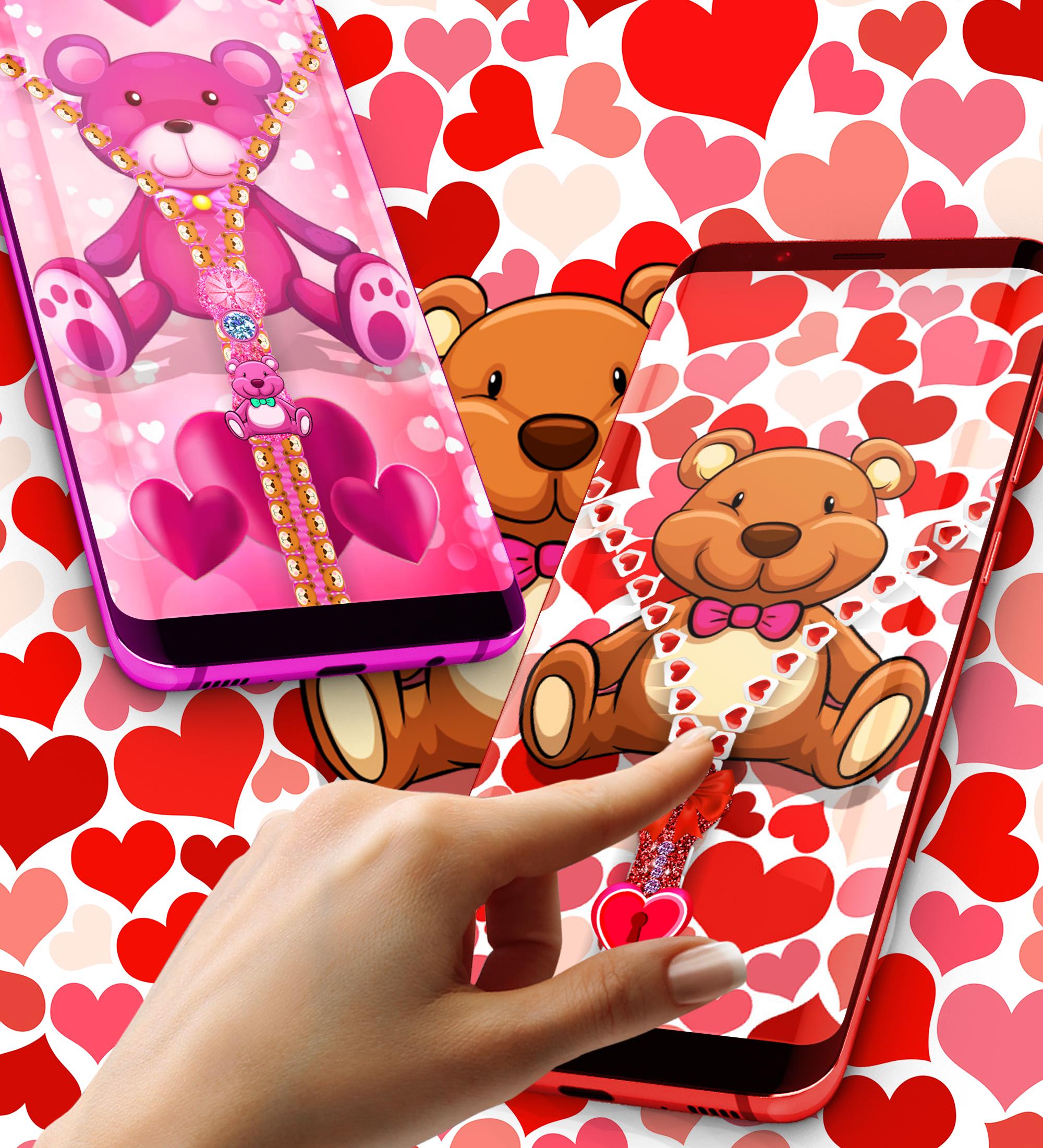 اسکرین شات 1 برنامه Teddy bear zip locker