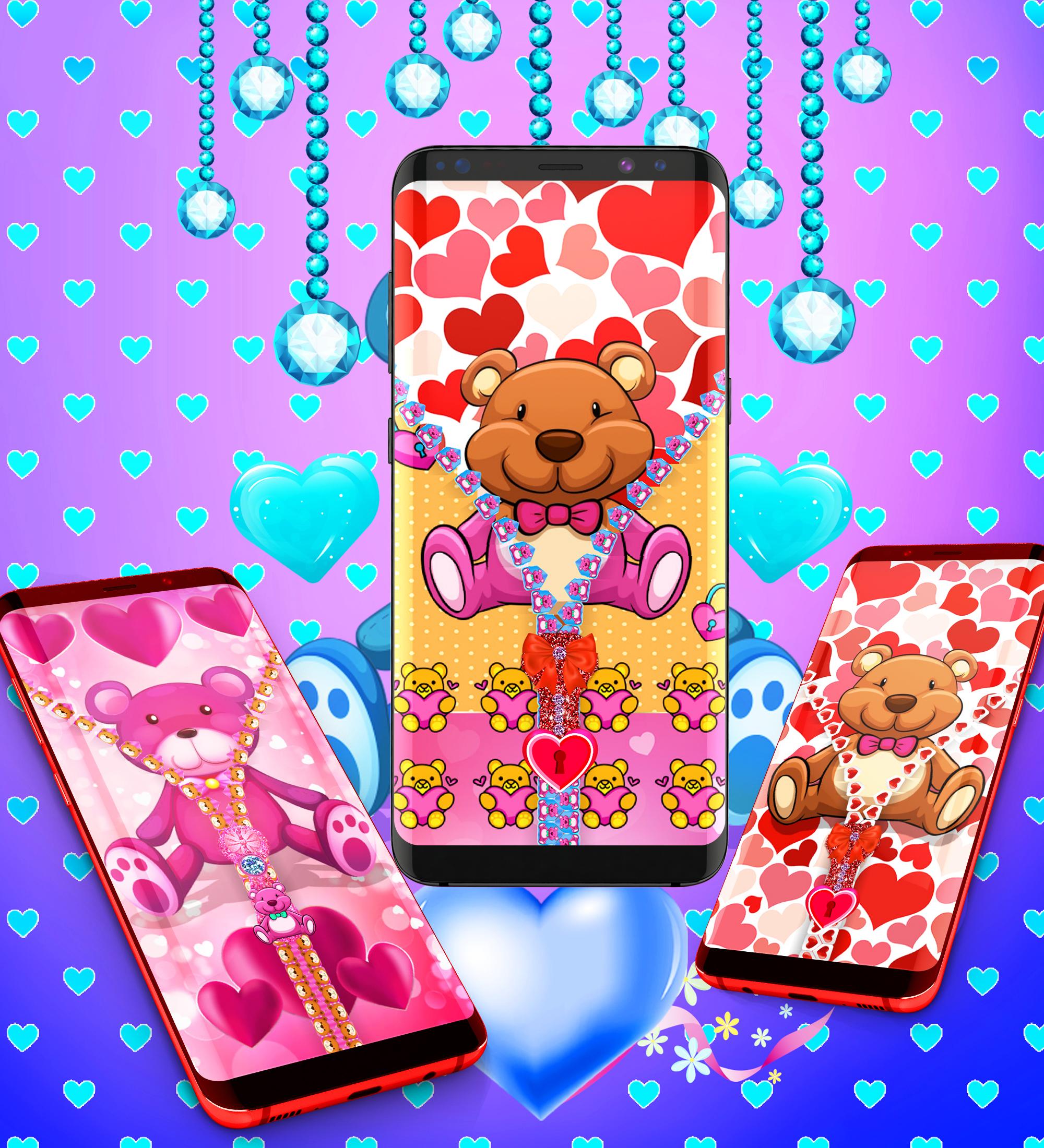 اسکرین شات 2 برنامه Teddy bear zip locker