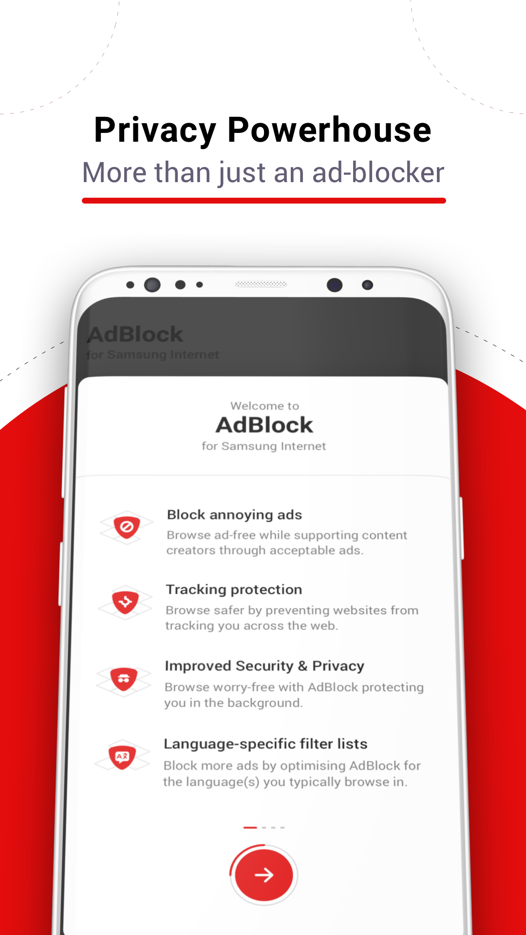 اسکرین شات 4 برنامه AdBlock for Samsung Internet