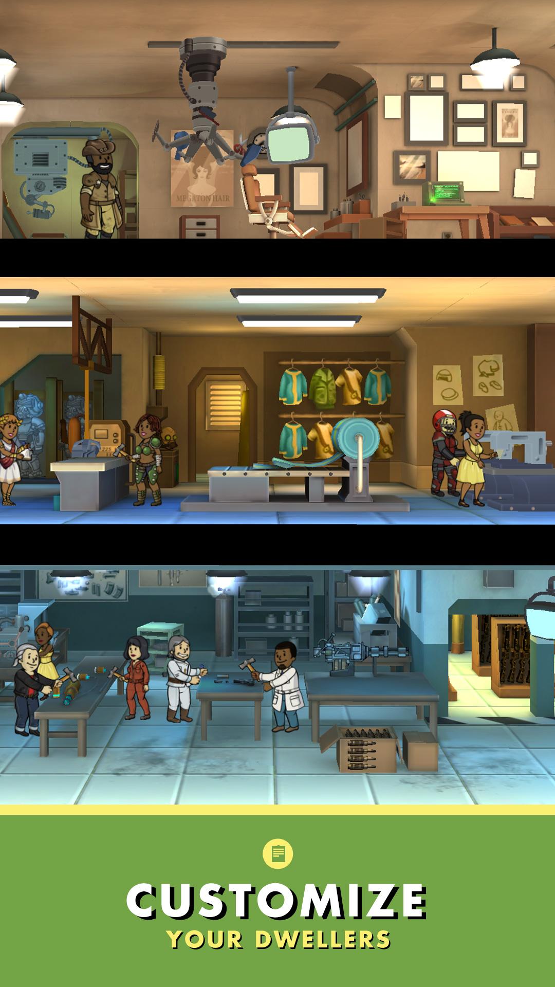 اسکرین شات بازی Fallout Shelter 5