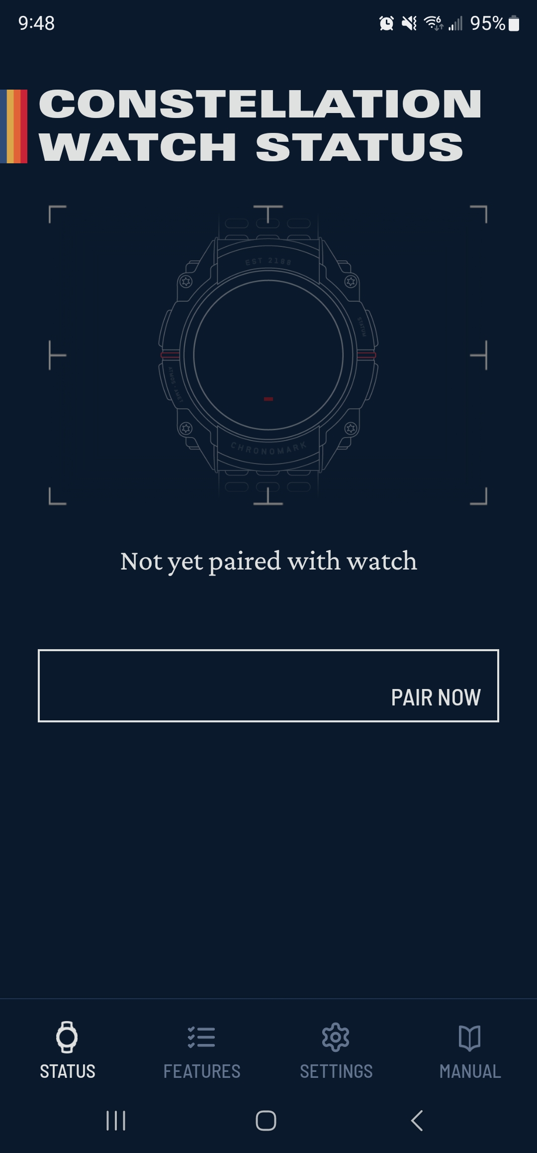 اسکرین شات 1 برنامه Starfield Watch