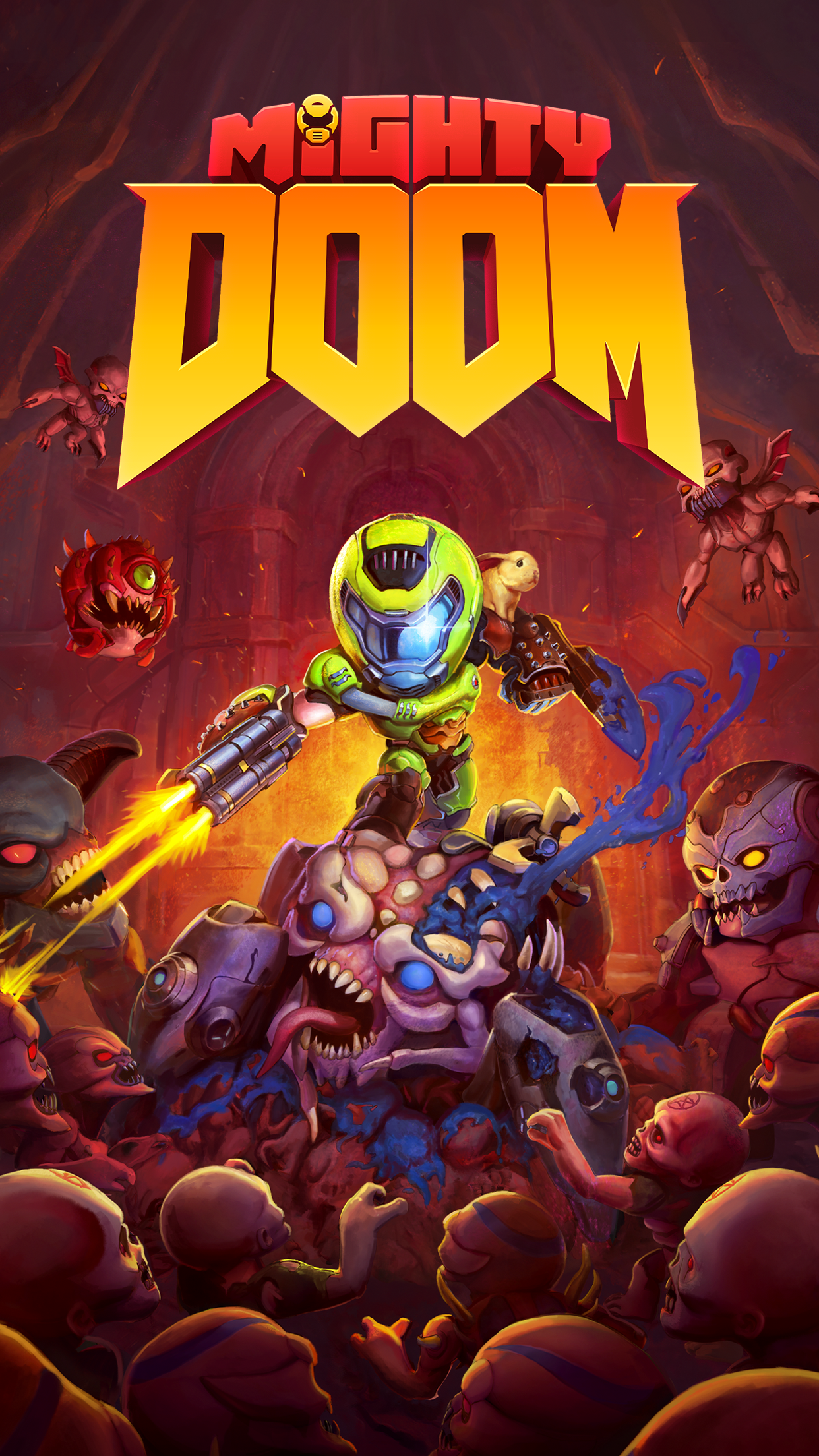 اسکرین شات 1 بازی Mighty DOOM