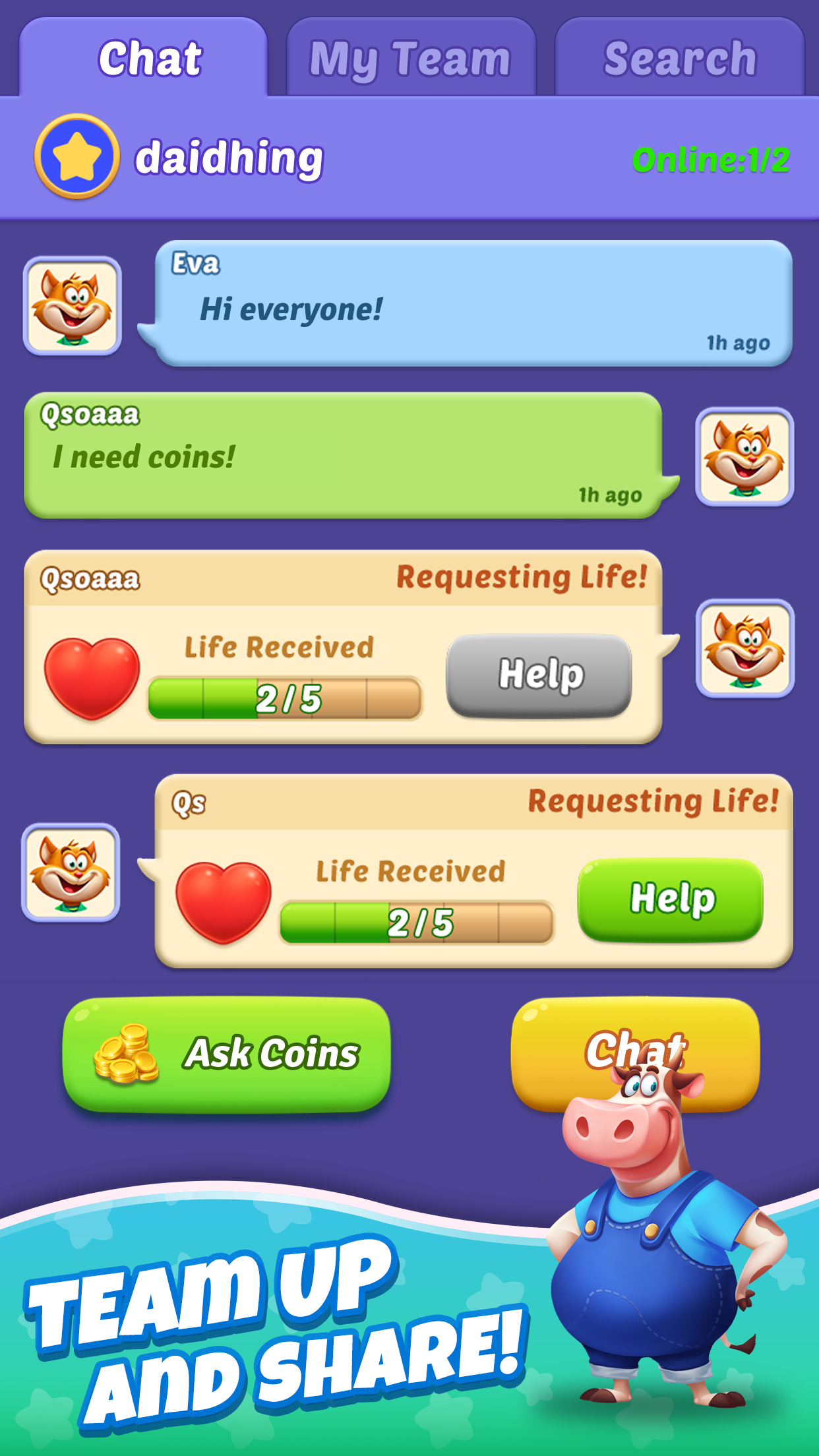 اسکرین شات 7 بازی Word Buddies - Fun Puzzle Game
