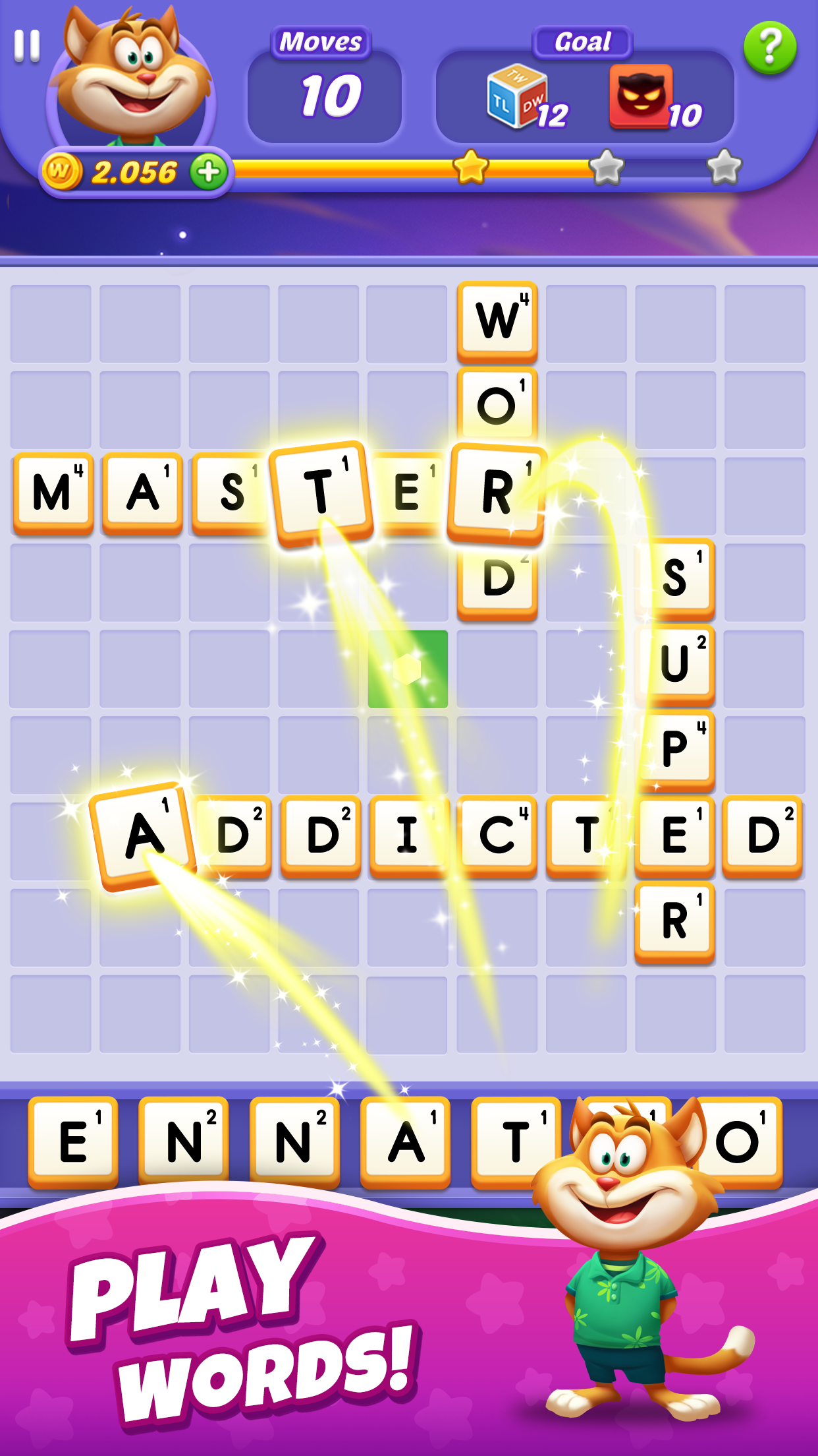 اسکرین شات 1 بازی Word Buddies - Fun Puzzle Game