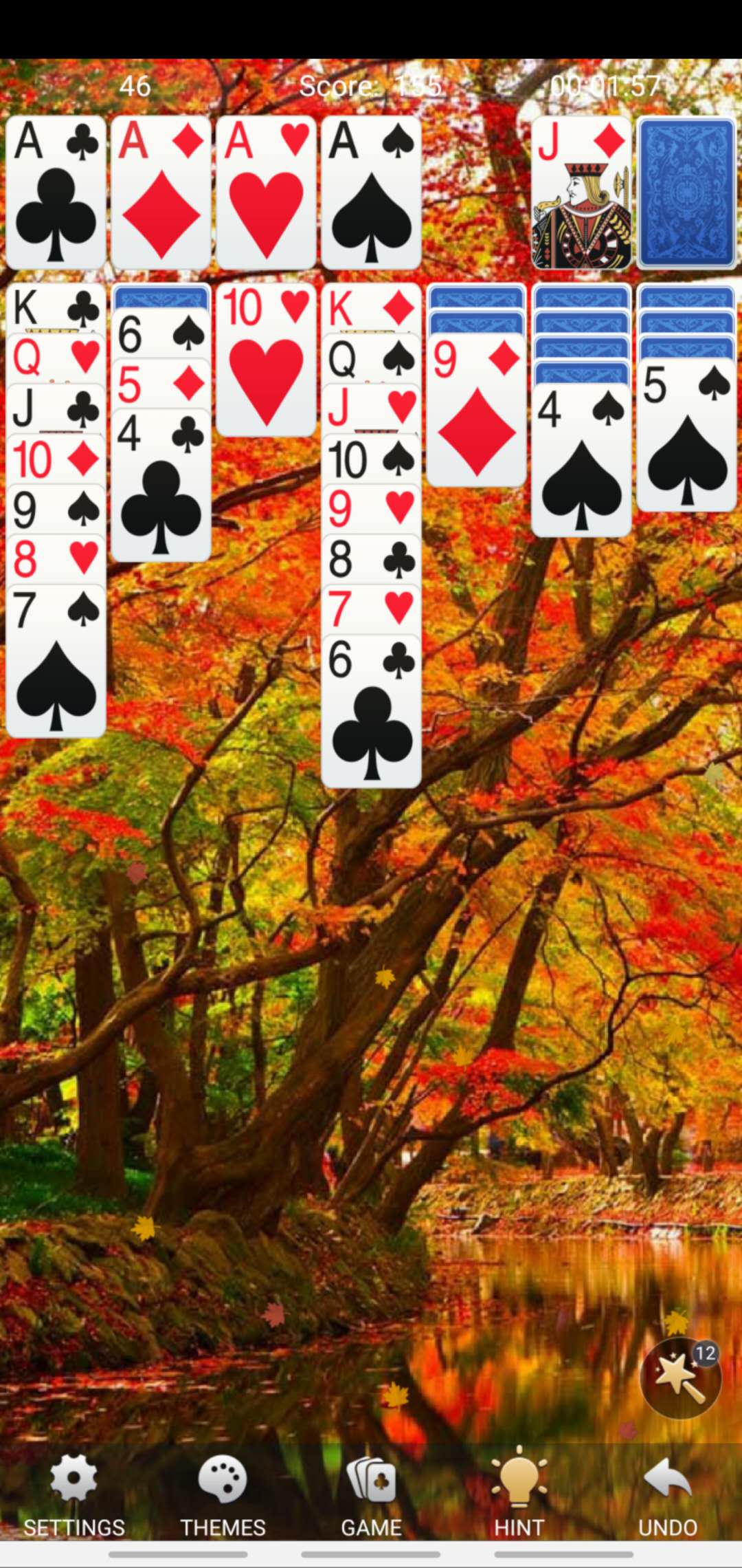 اسکرین شات 6 بازی Solitaire