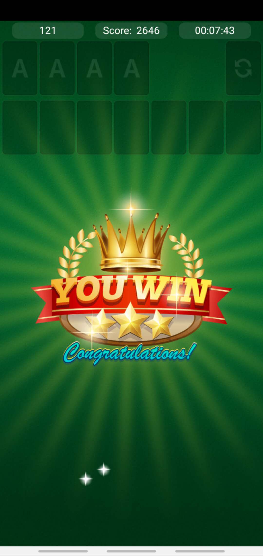 اسکرین شات 8 بازی Solitaire