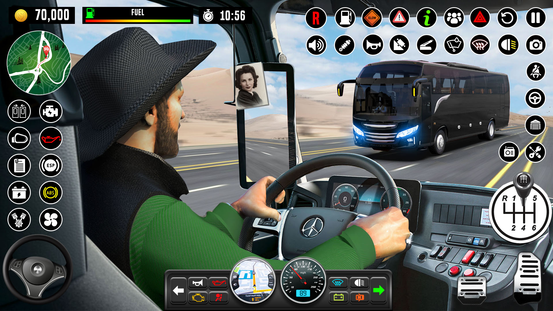 اسکرین شات 1 بازی Bus Driving School : Bus Games