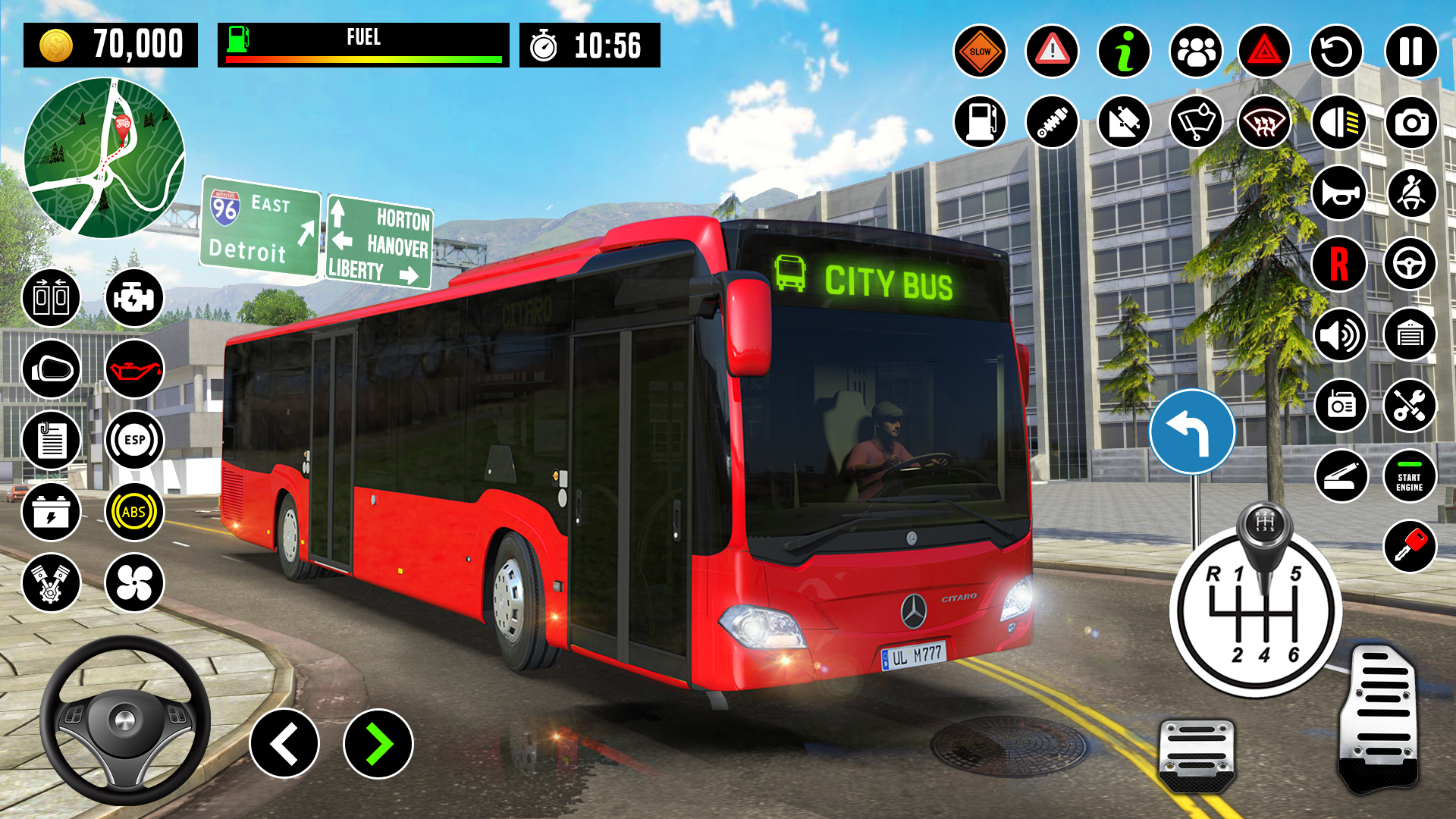 اسکرین شات 8 بازی Bus Driving School : Bus Games