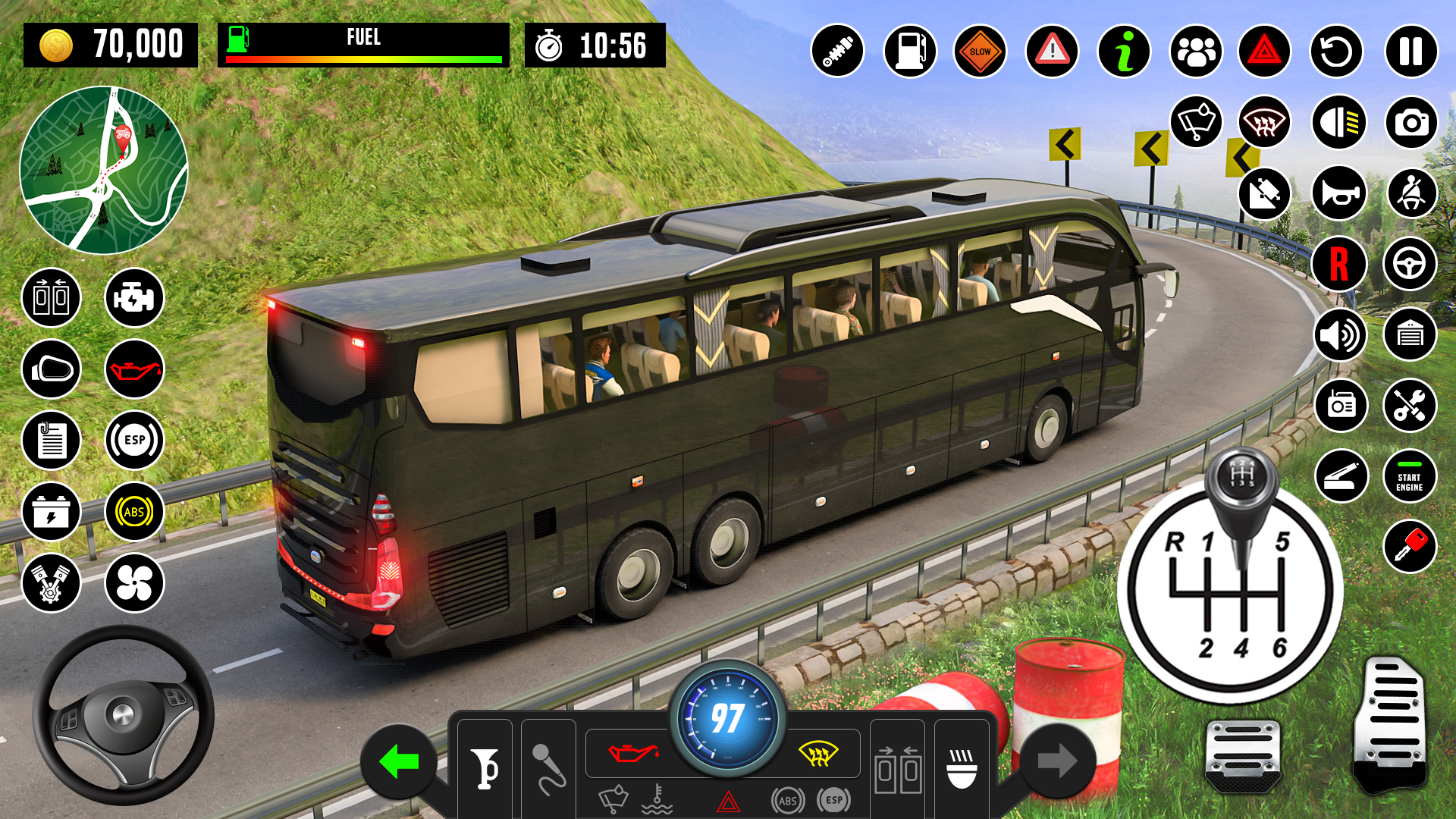 اسکرین شات 2 بازی Bus Driving School : Bus Games