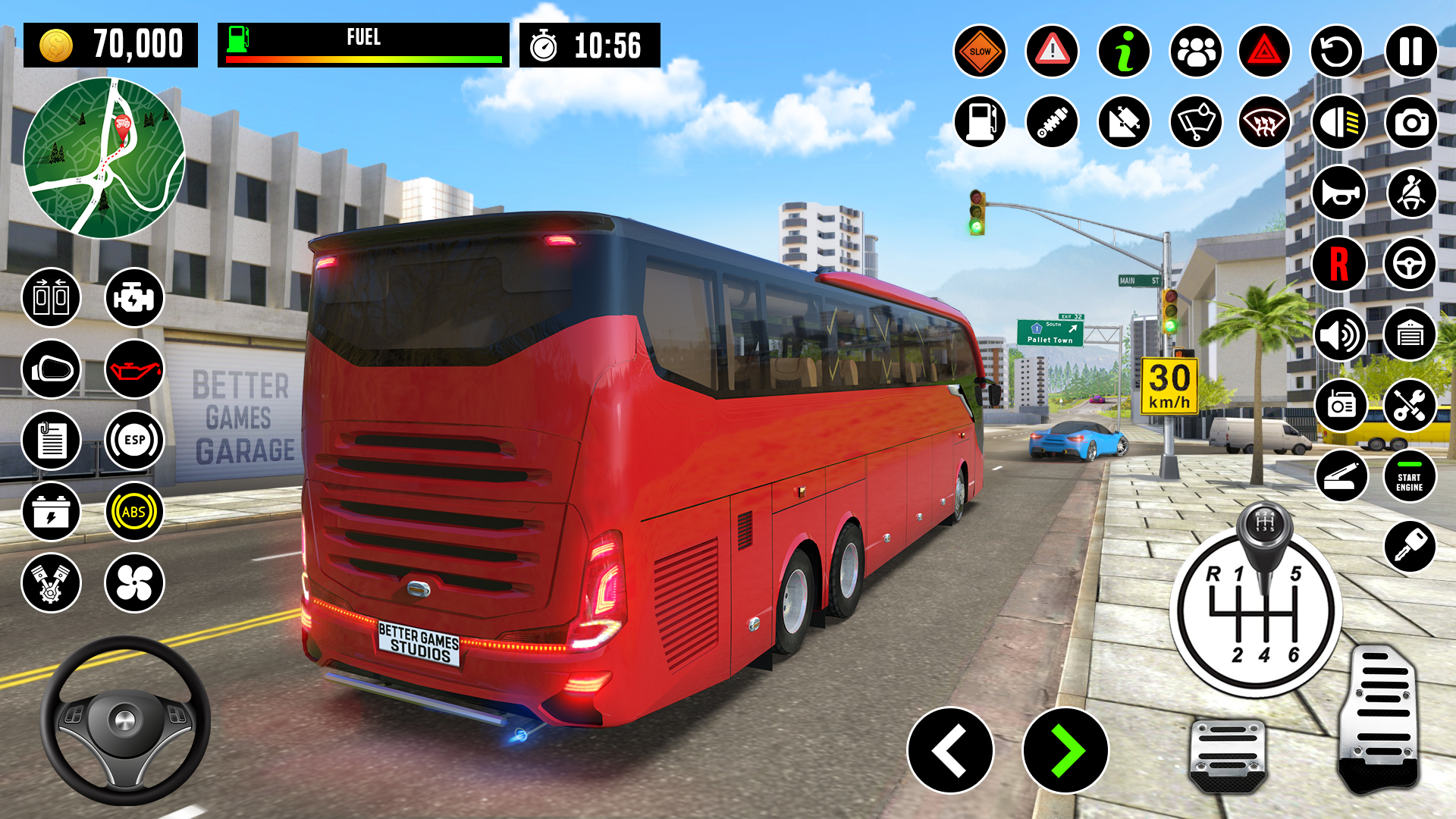 اسکرین شات 5 بازی Bus Driving School : Bus Games