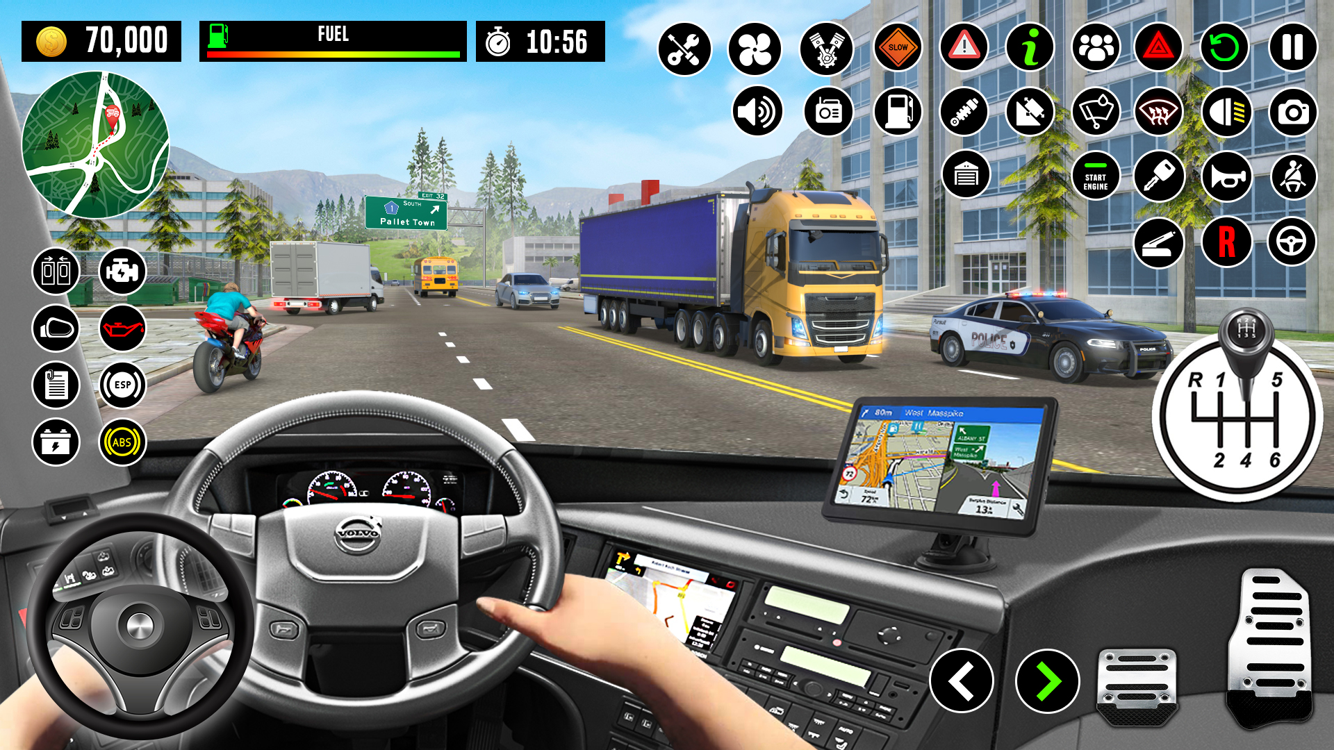 اسکرین شات 3 بازی Bus Driving School : Bus Games