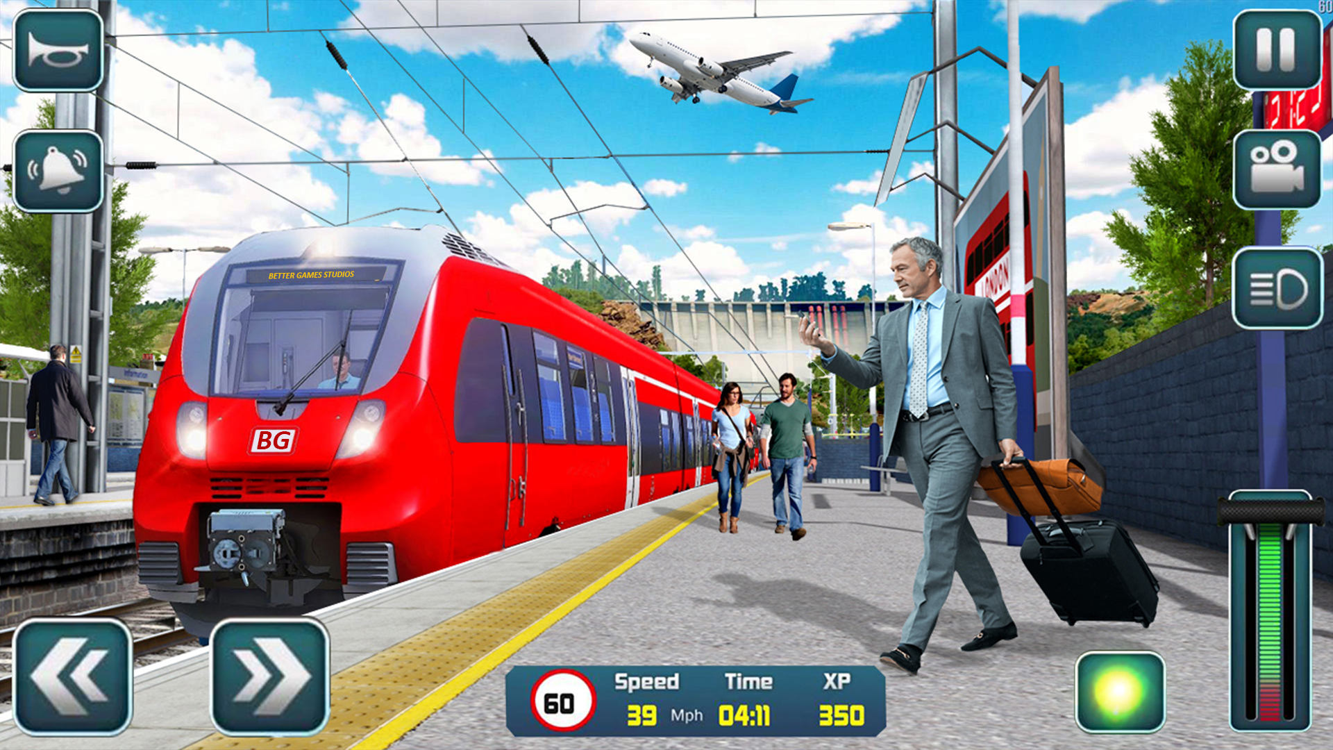 اسکرین شات 2 بازی Euro Train Driver Train Games
