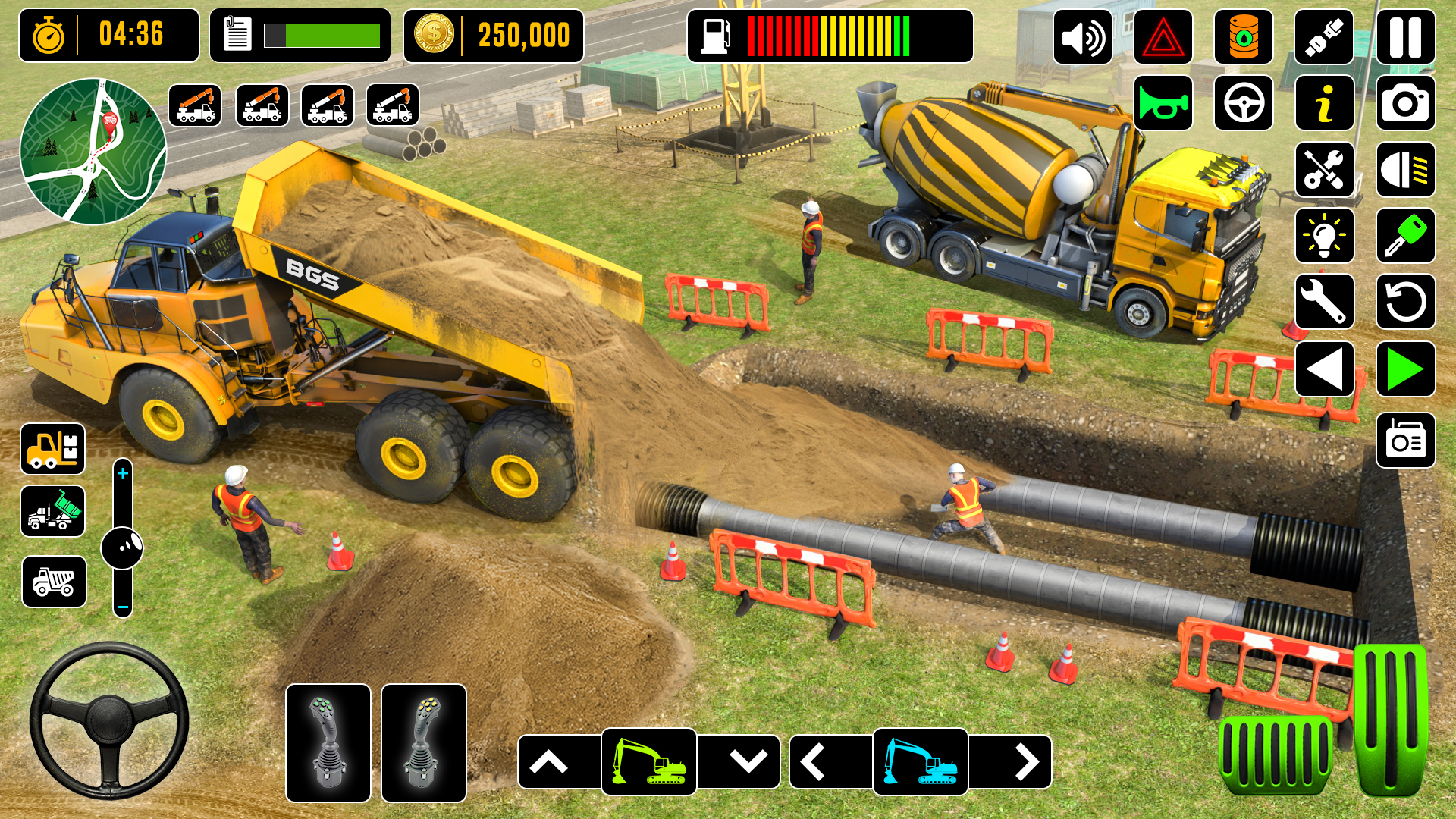 اسکرین شات 6 بازی City Road Construction Games