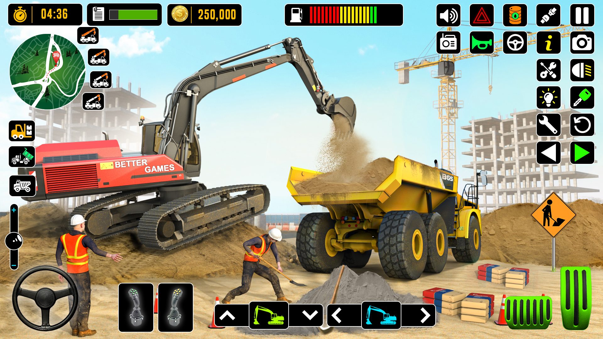 اسکرین شات 5 بازی City Road Construction Games