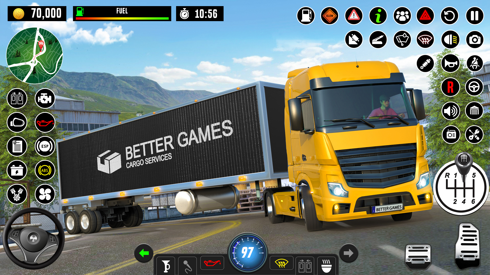 اسکرین شات 1 بازی Truck Games - Driving School