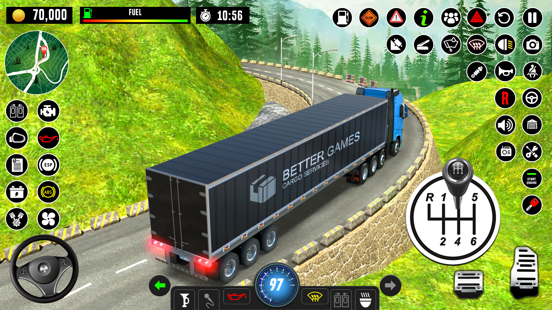 اسکرین شات 3 بازی Truck Games - Driving School