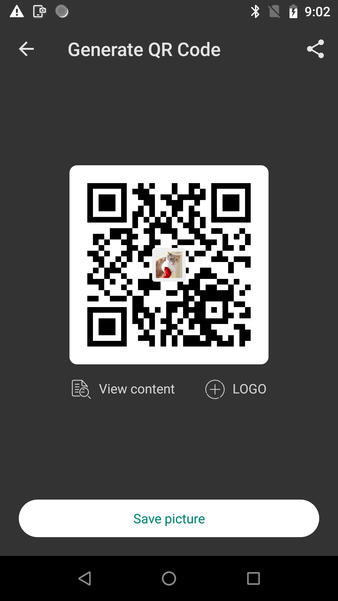 اسکرین شات 3 برنامه QR Code Reader & Generator