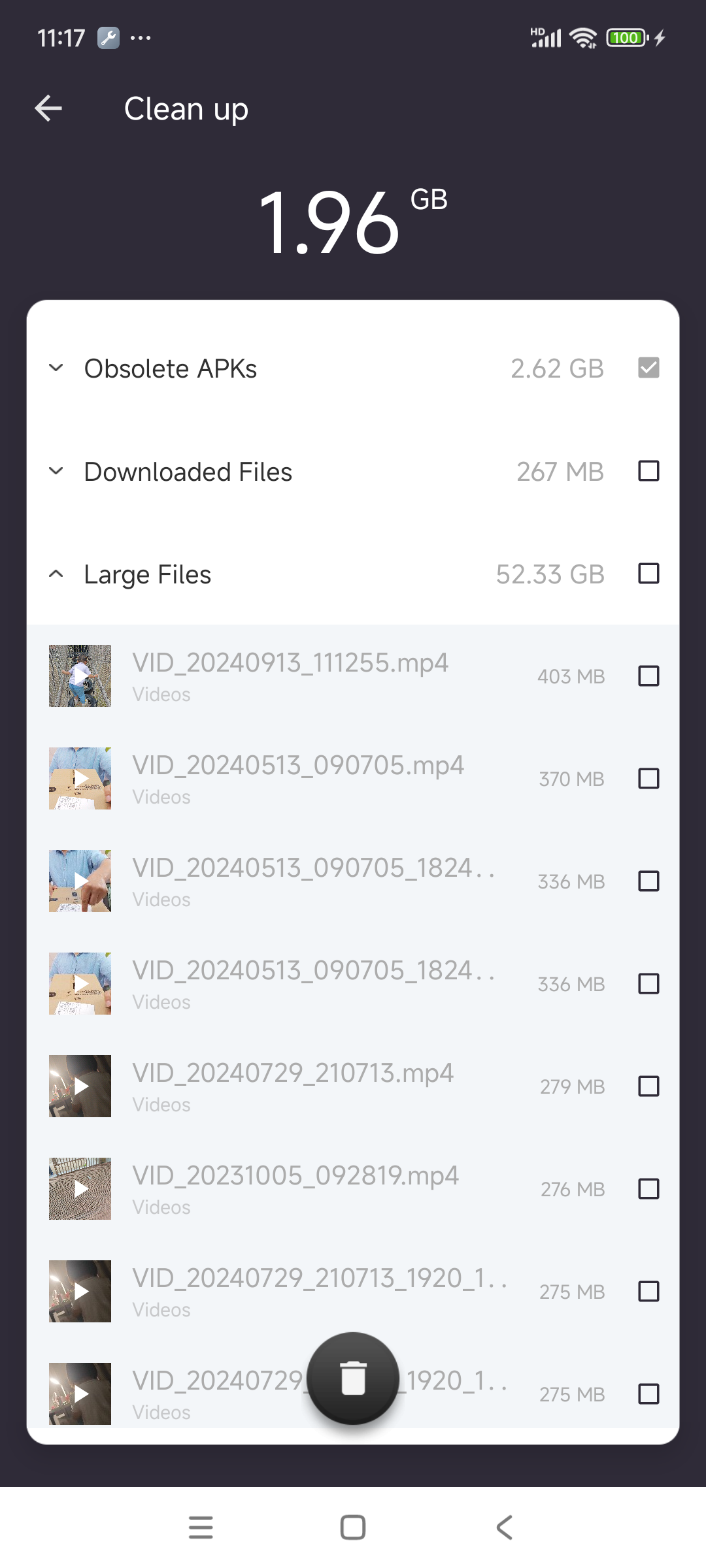 اسکرین شات 2 برنامه File Transfer & Junk Cleaner