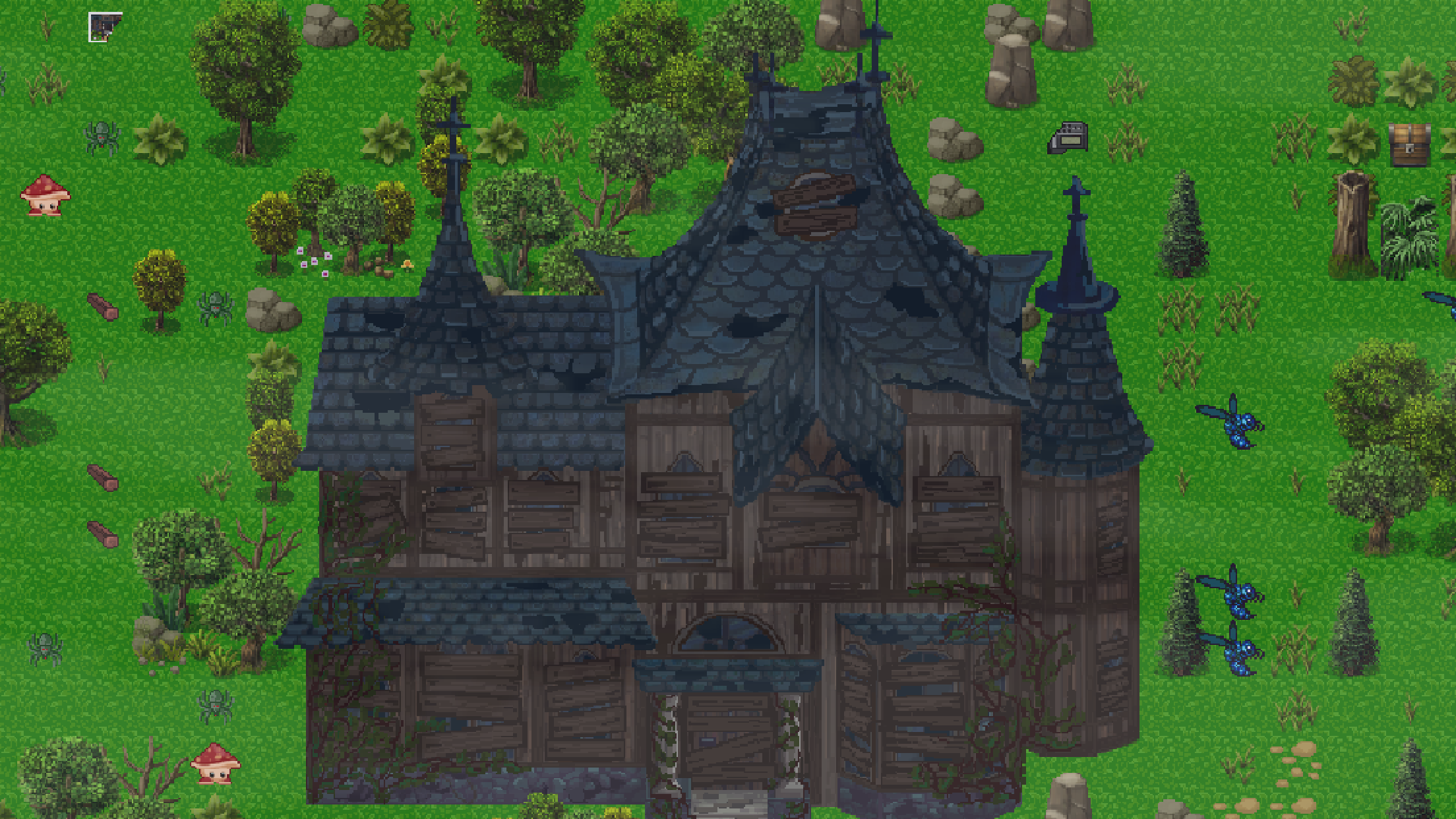 اسکرین شات 1 بازی Survival RPG 4: Haunted Manor
