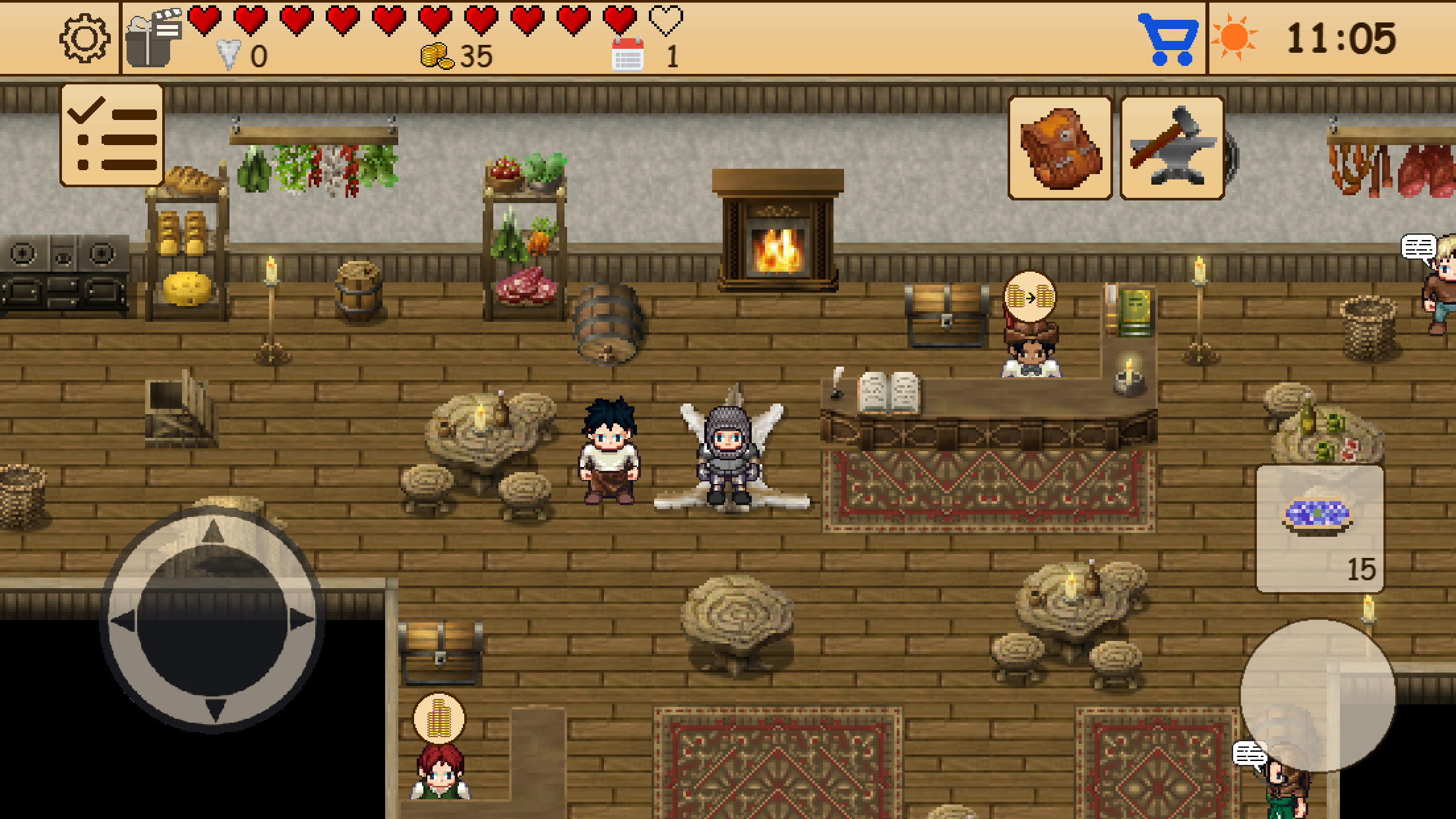 اسکرین شات 5 بازی Survival RPG 3:Lost in time 2D