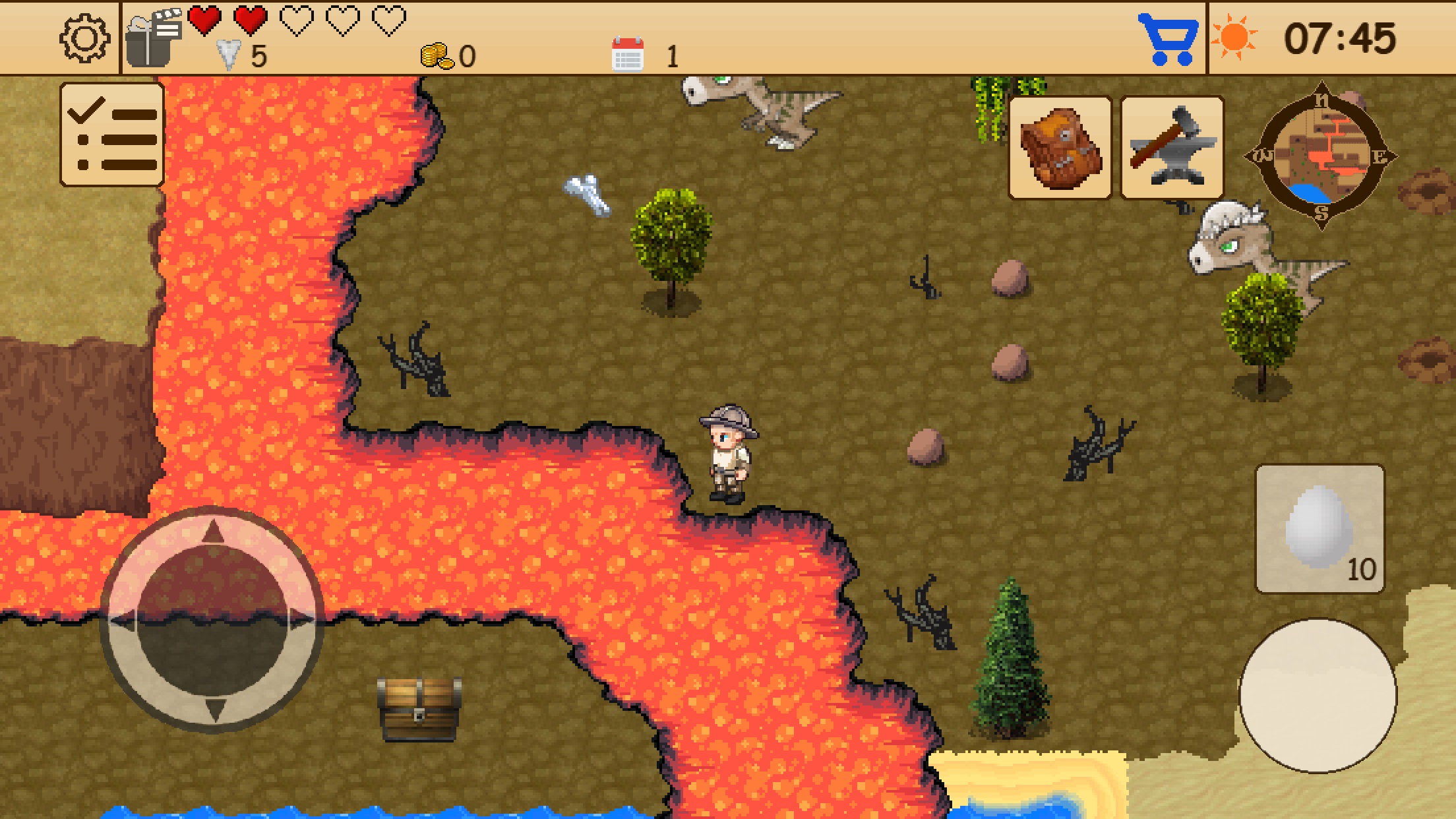 اسکرین شات 3 بازی Survival RPG 3:Lost in time 2D