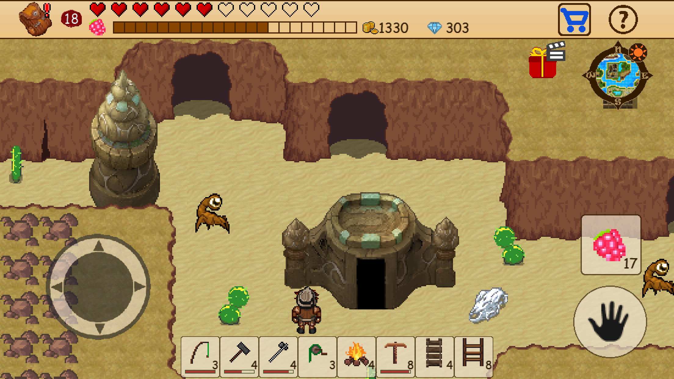 اسکرین شات 2 بازی Survival RPG: Open World Pixel