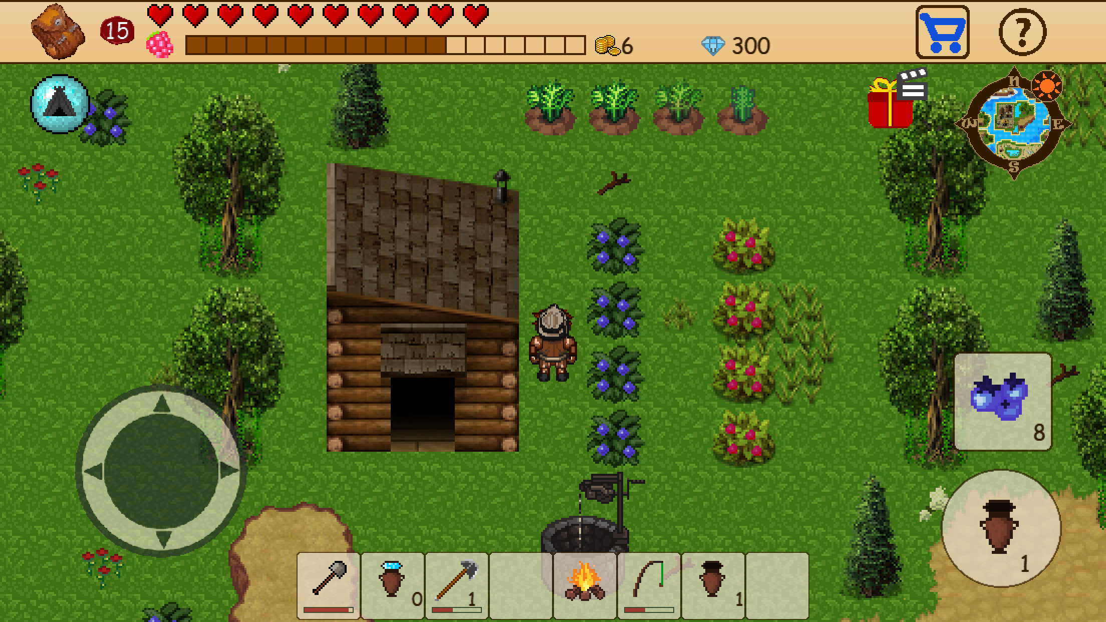 اسکرین شات 7 بازی Survival RPG: Open World Pixel